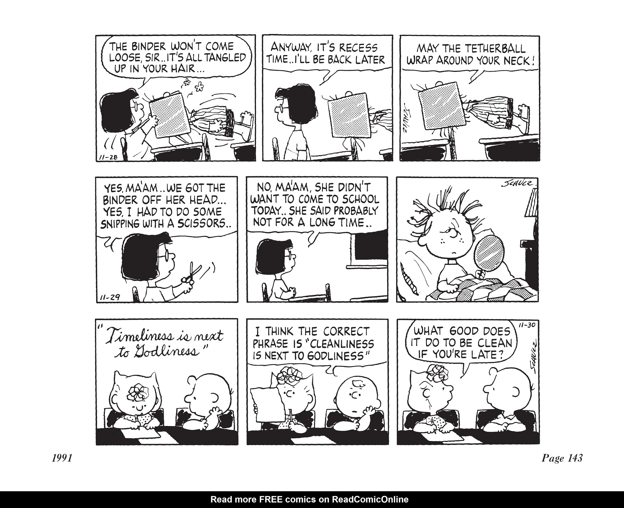 Read online The Complete Peanuts comic -  Issue # TPB 21 - 157