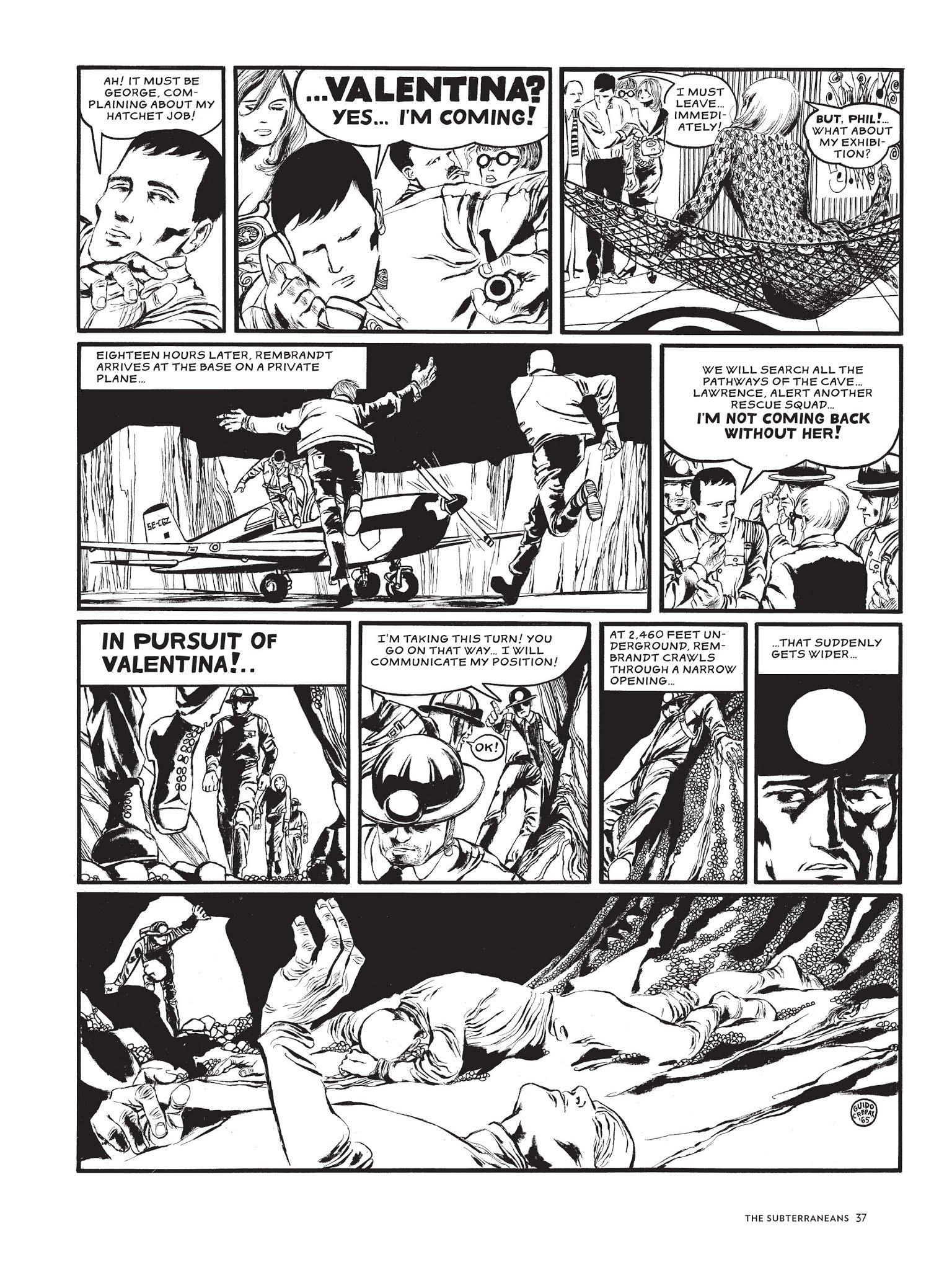 Read online The Complete Crepax comic -  Issue # TPB 1 - 37