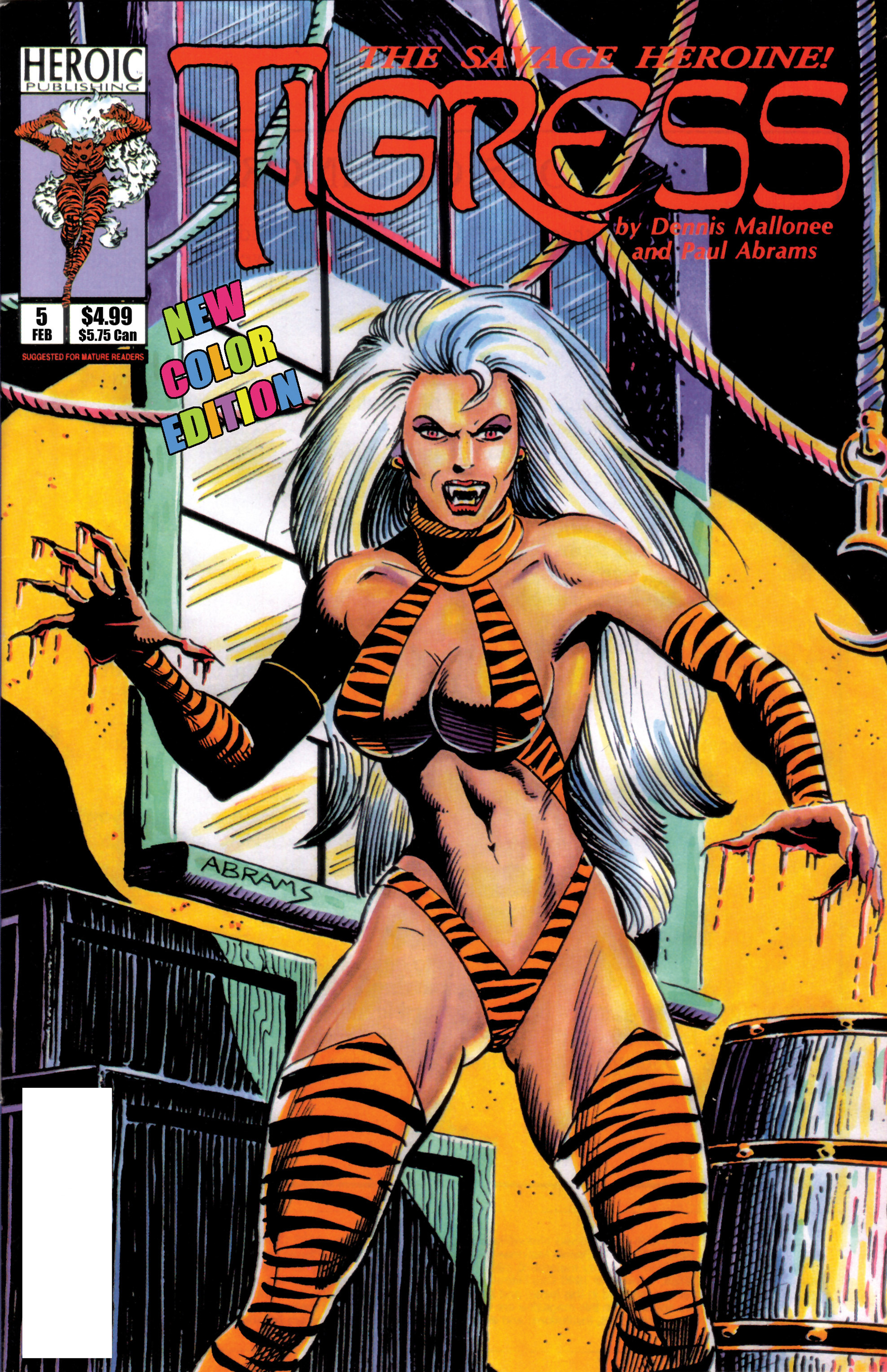 Read online The Tigress comic -  Issue #5 - 1
