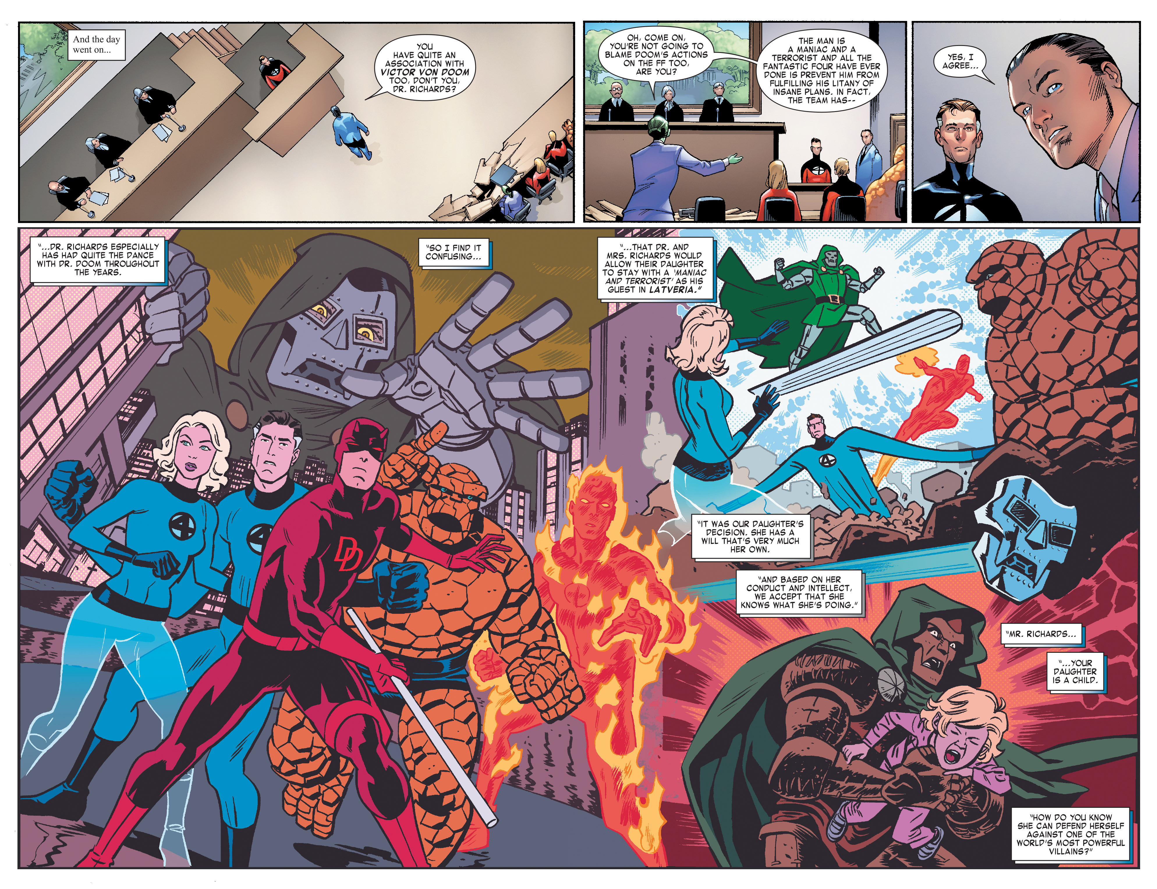 Read online Fantastic Four (2014) comic -  Issue #5 - 9