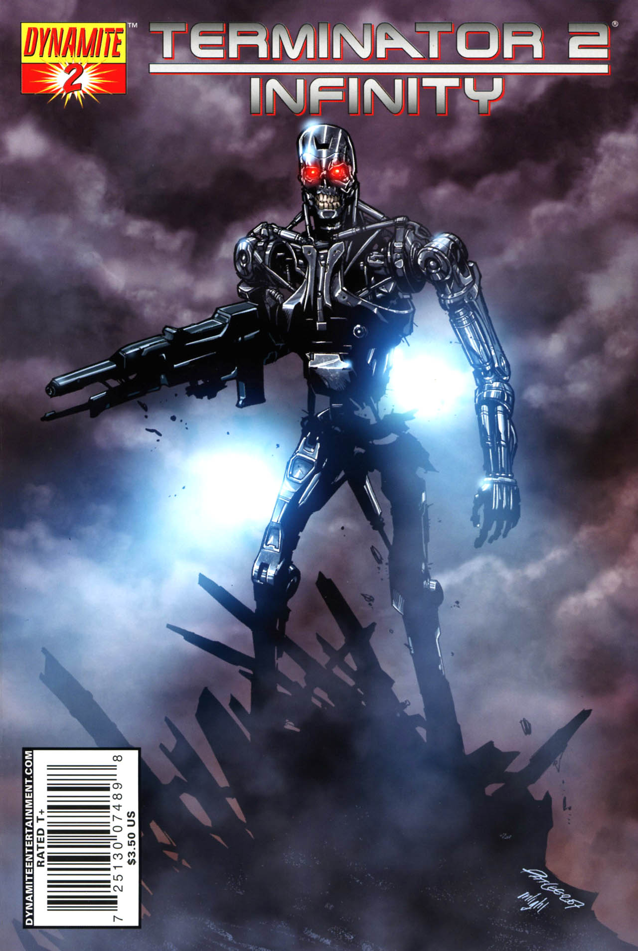 Terminator 2 Infinity Issue #3 Cover C Comic Book 