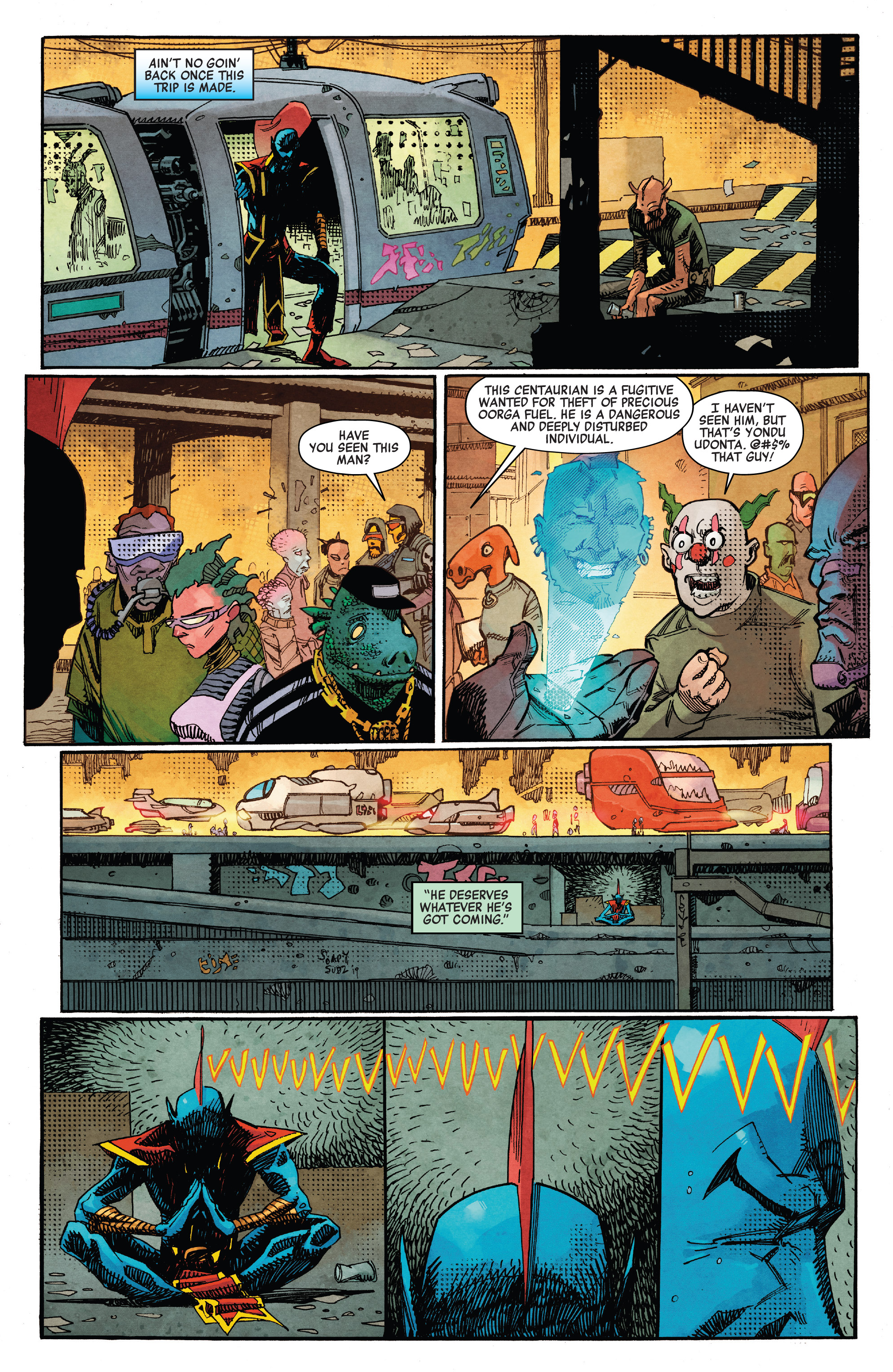 Read online Yondu comic -  Issue #1 - 12