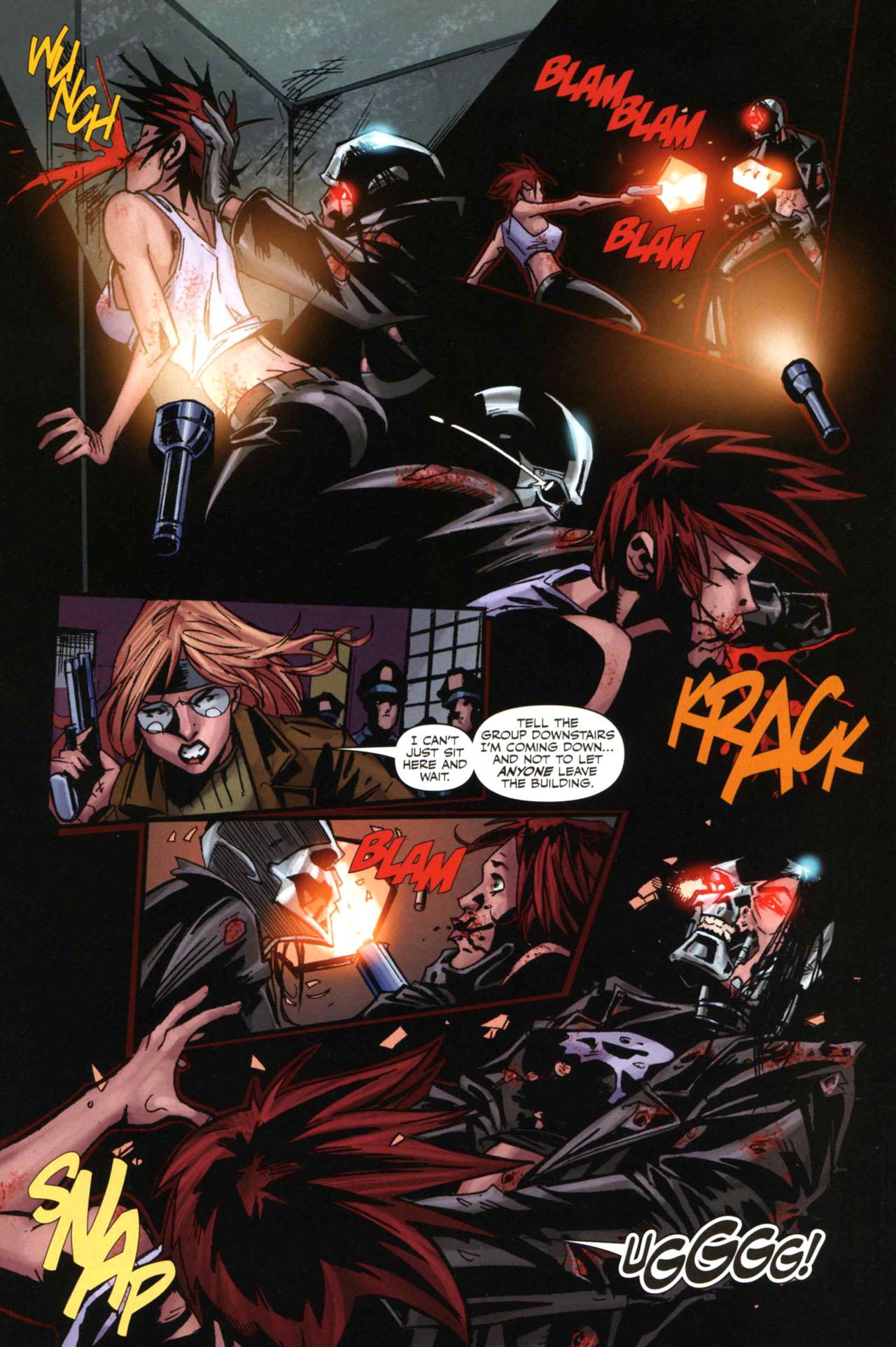 Read online Painkiller Jane Vs. Terminator comic -  Issue #3 - 25