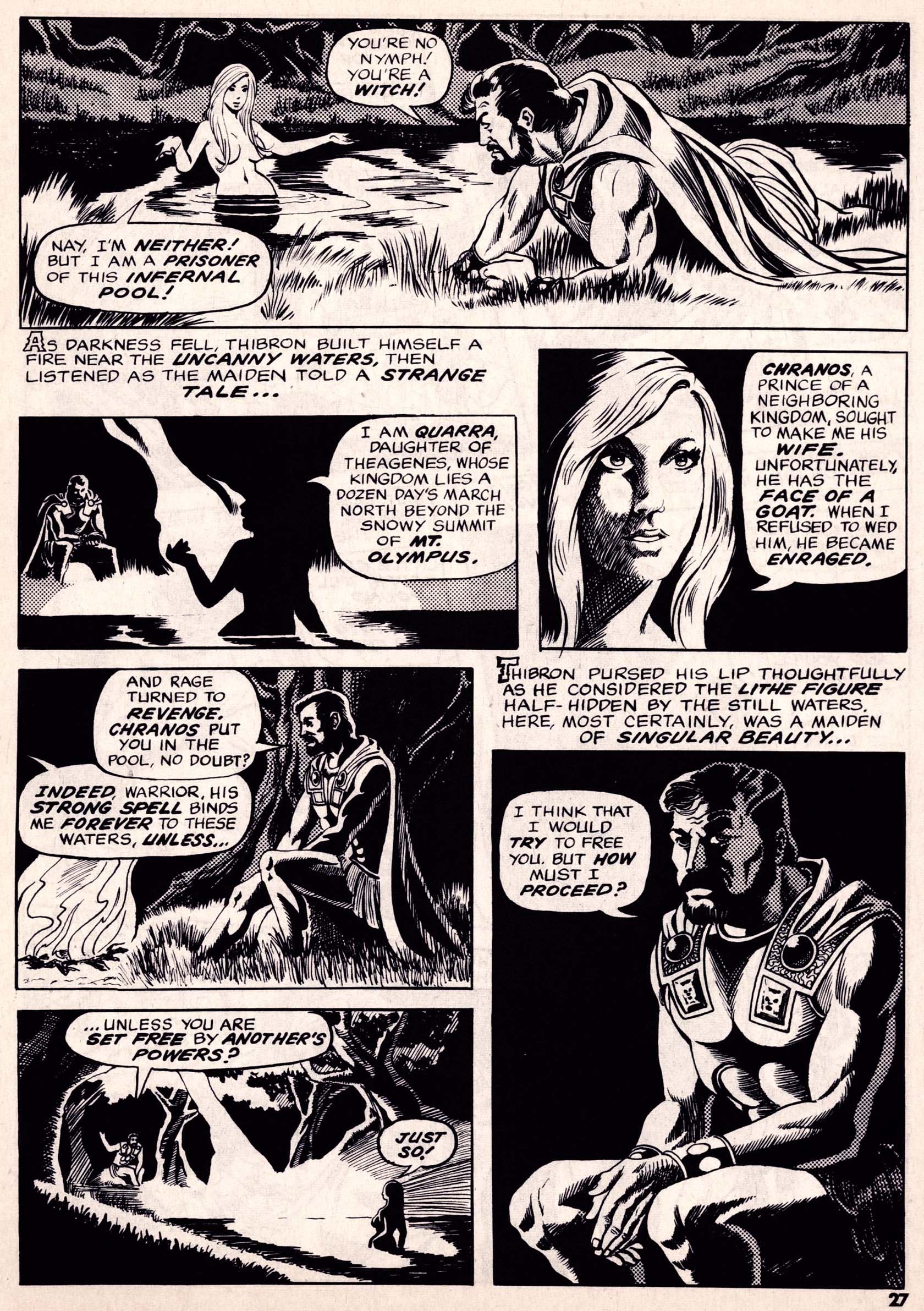 Read online Vampirella (1969) comic -  Issue #11 - 27