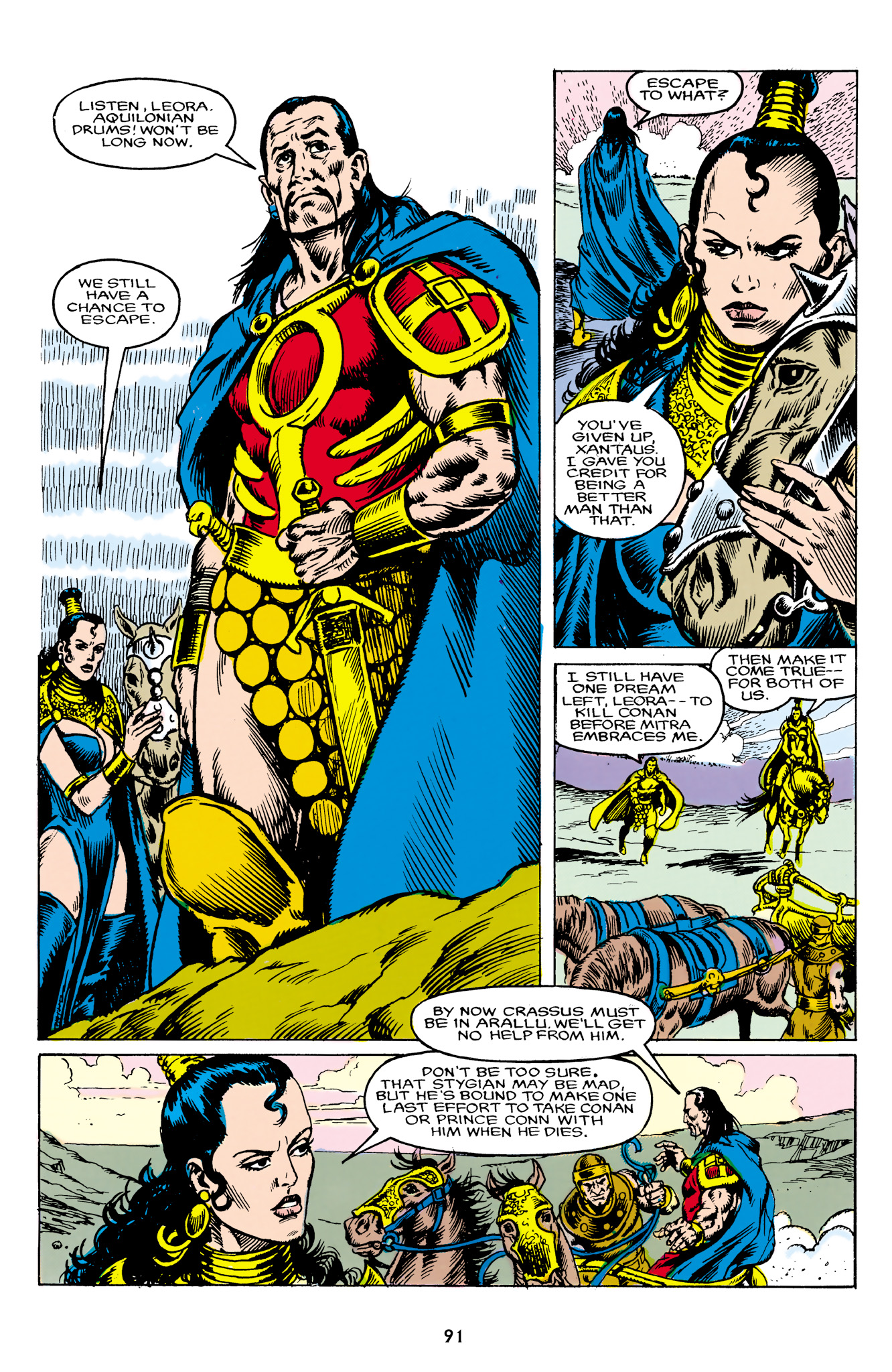 Read online The Chronicles of King Conan comic -  Issue # TPB 9 (Part 1) - 90