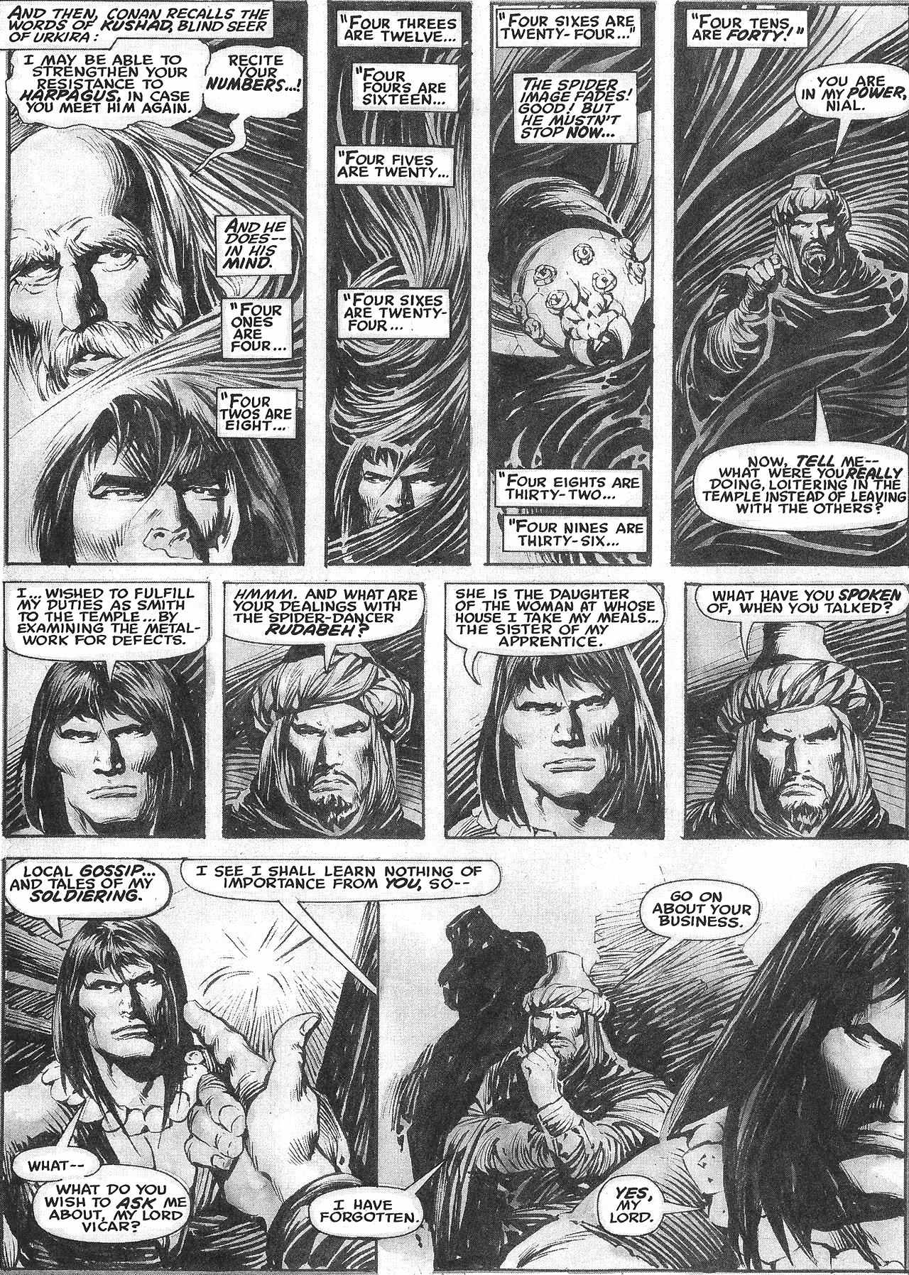 Read online The Savage Sword Of Conan comic -  Issue #209 - 11