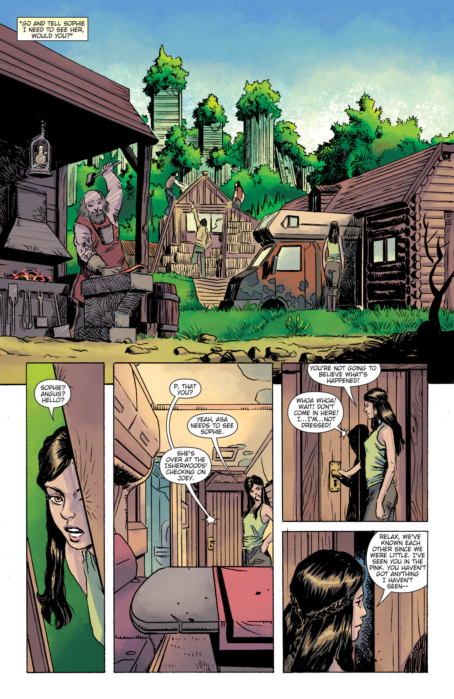 Read online Hinterkind comic -  Issue #1 - 14