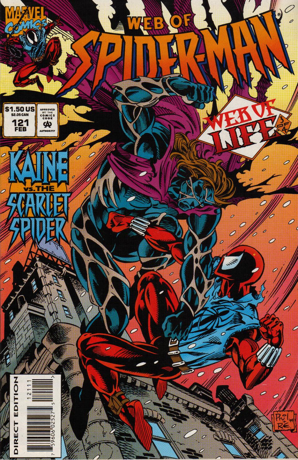 Read online Web of Spider-Man (1985) comic -  Issue #121 - 1
