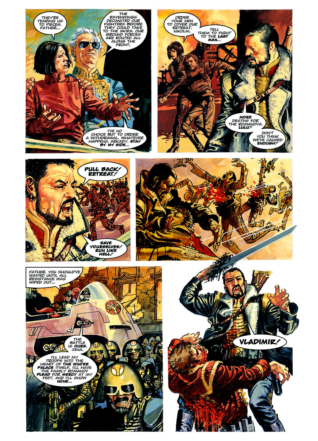 Read online Nikolai Dante comic -  Issue # TPB 5 - 81