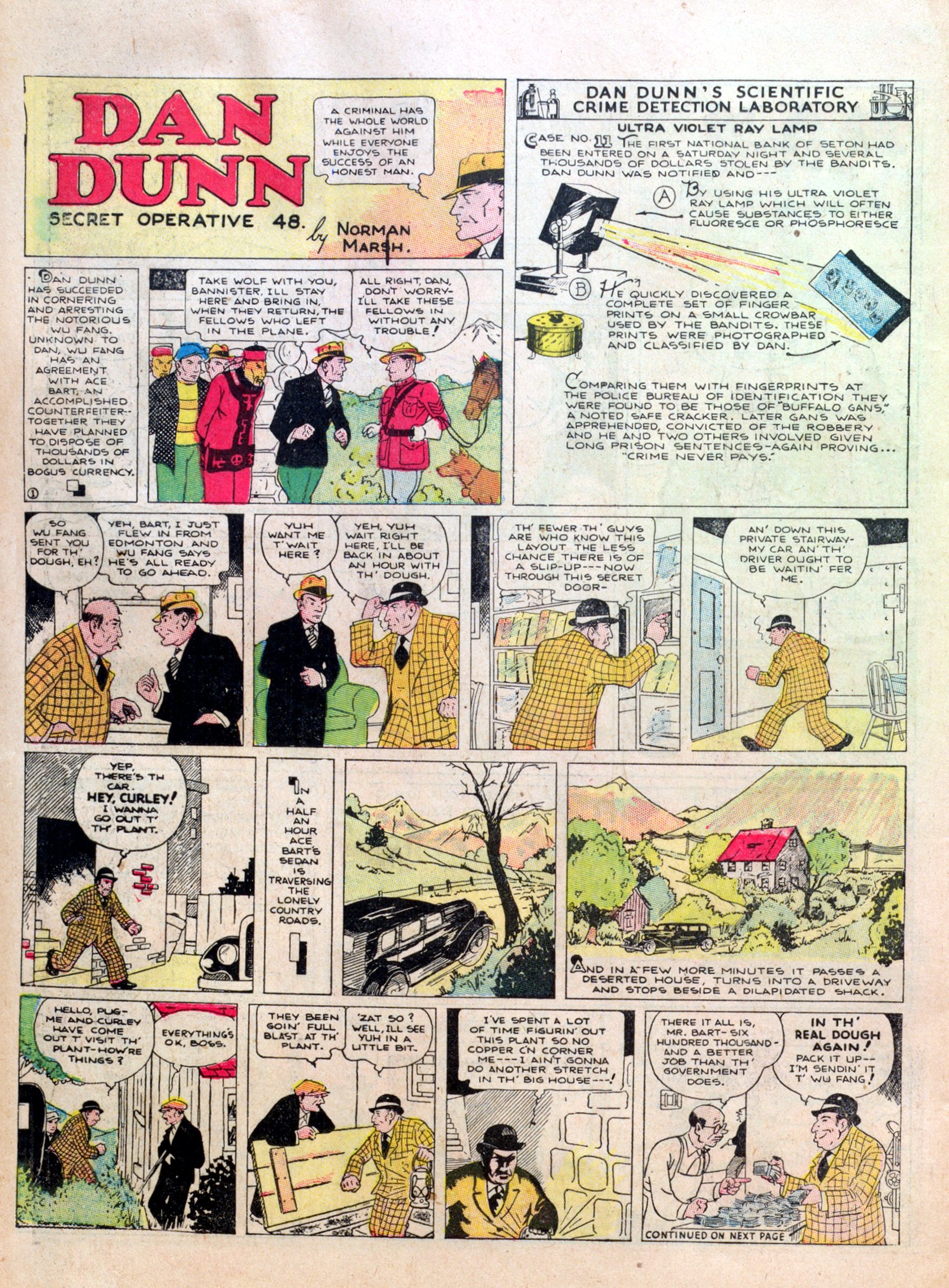 Read online Famous Funnies comic -  Issue #10 - 56