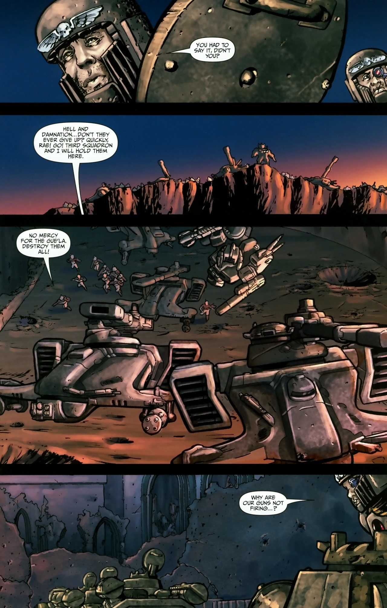 Read online Warhammer 40,000: Fire & Honour comic -  Issue #4 - 18