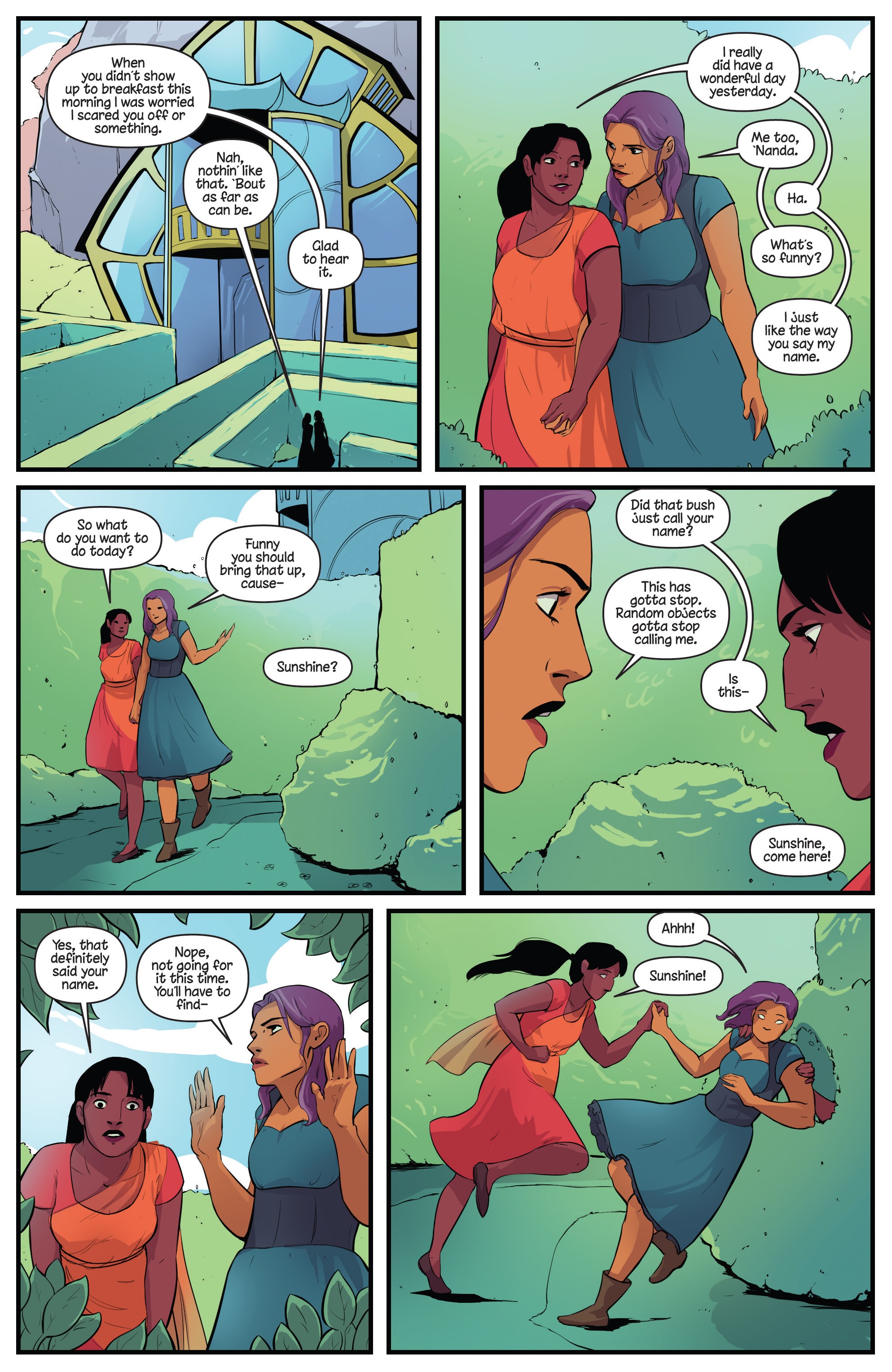 Read online Princeless Raven Year Two: Love and Revenge comic -  Issue # _TPB Get Lost Together - 87