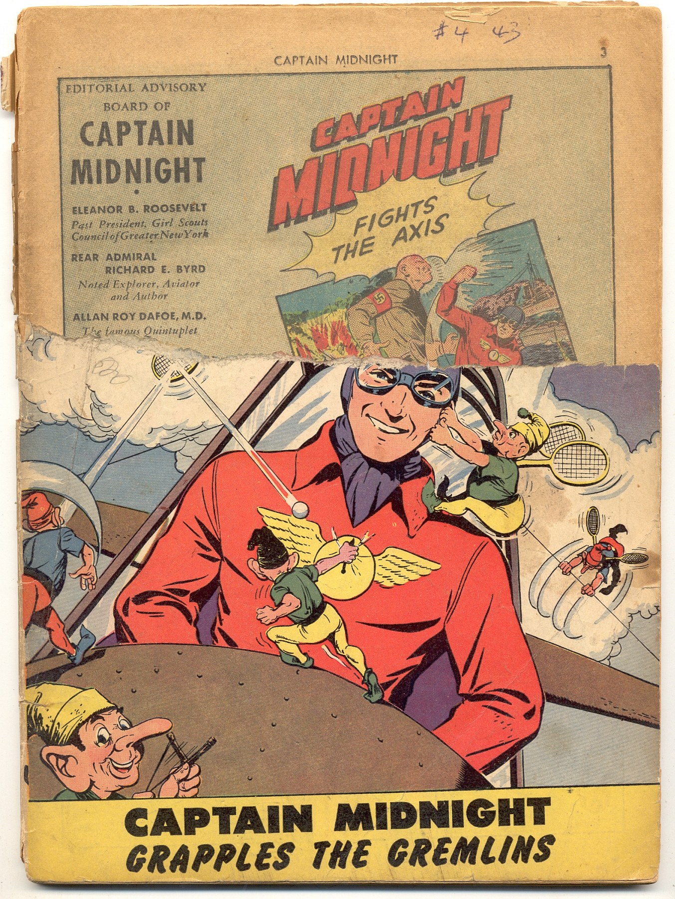 Read online Captain Midnight (1942) comic -  Issue #4 - 2