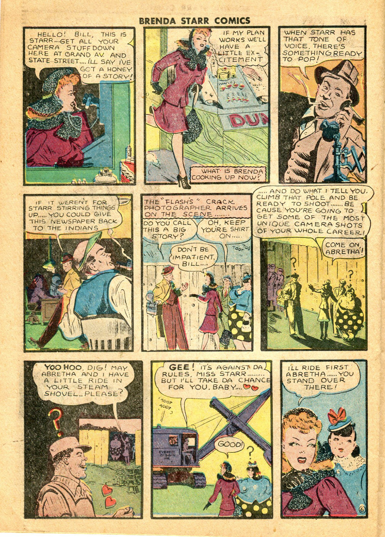 Read online Brenda Starr (1948) comic -  Issue #6 - 25