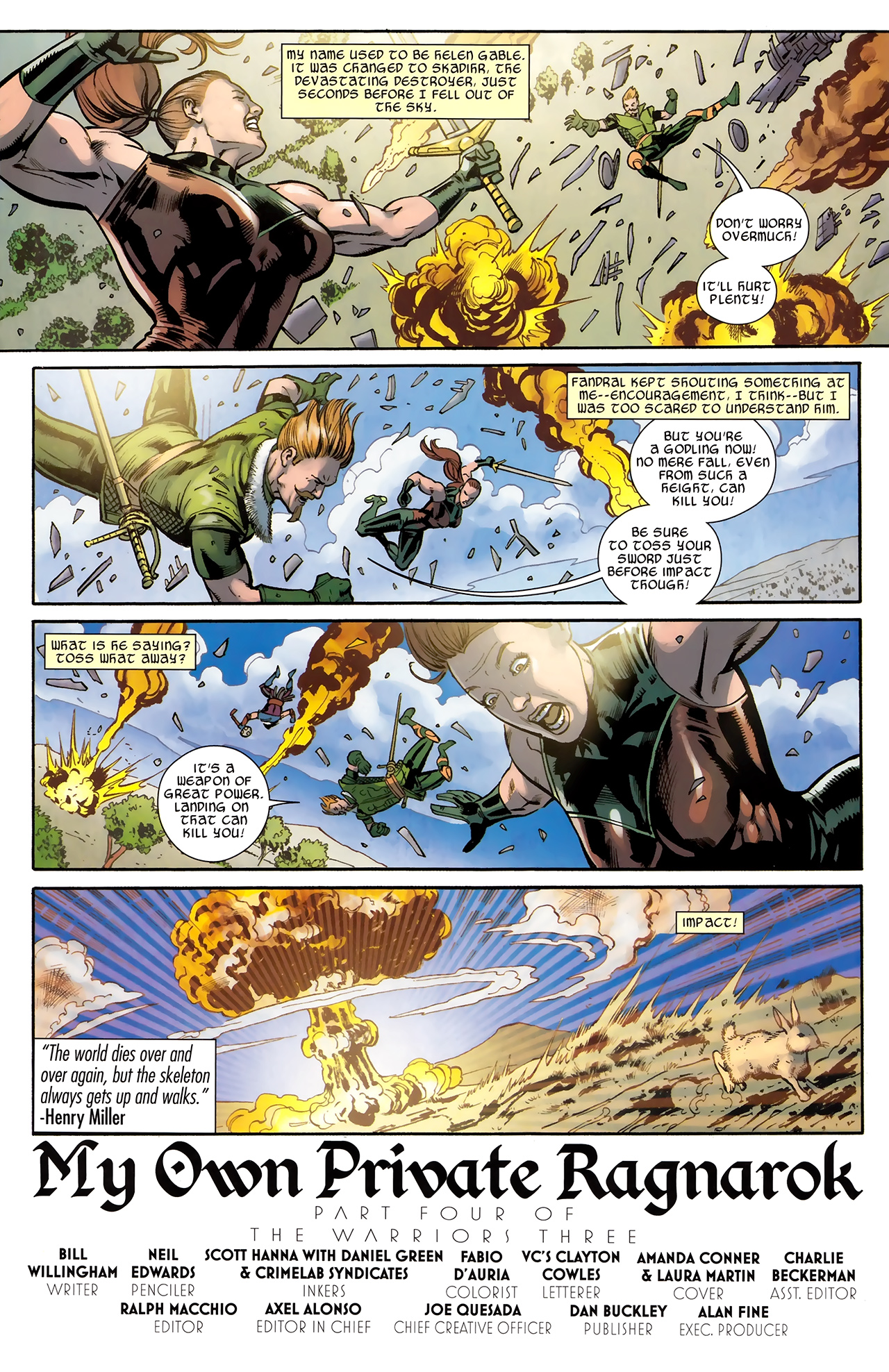 Read online Warriors Three comic -  Issue #4 - 3