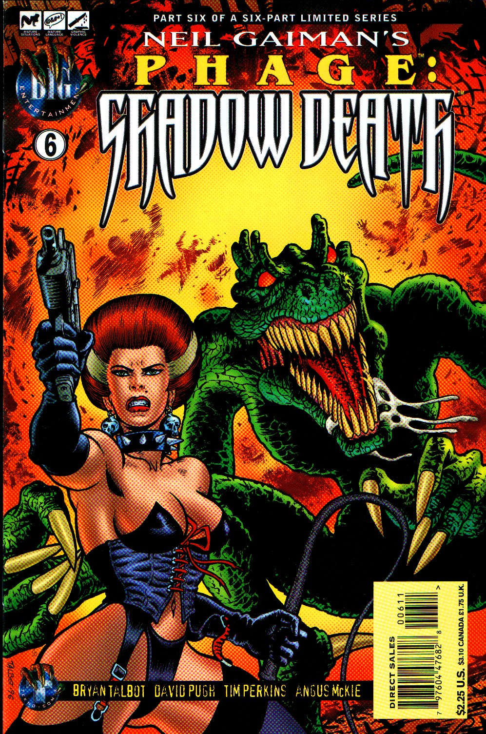 Read online Neil Gaiman's Phage: Shadow Death comic -  Issue #6 - 1
