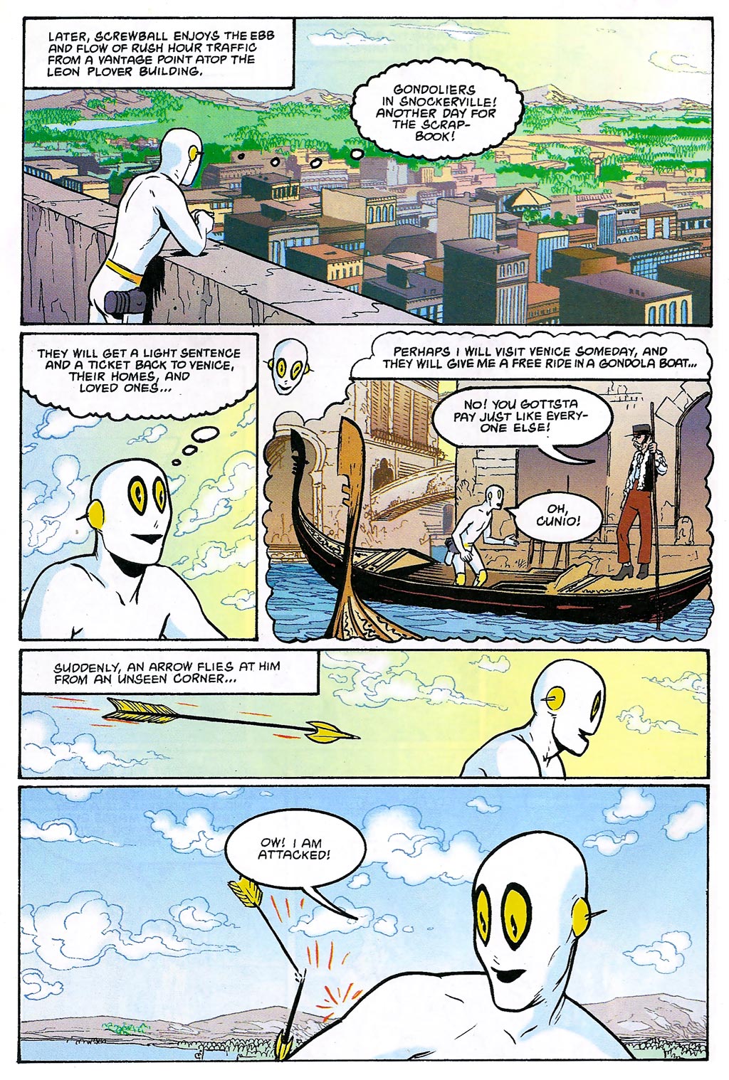 Read online Bob Burden's Original Mysterymen Comics comic -  Issue #3 - 25