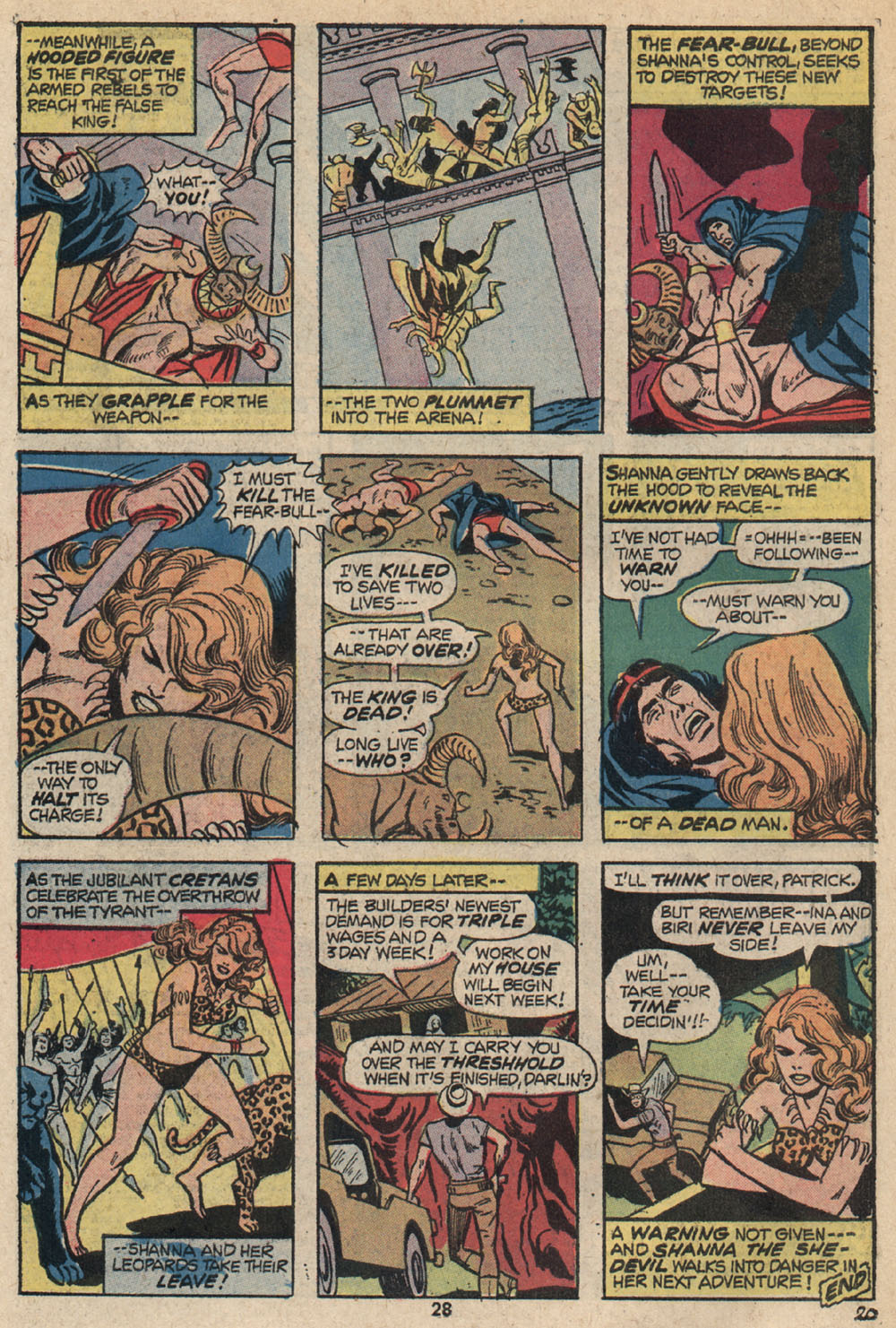 Read online Shanna, the She-Devil (1972) comic -  Issue #3 - 21