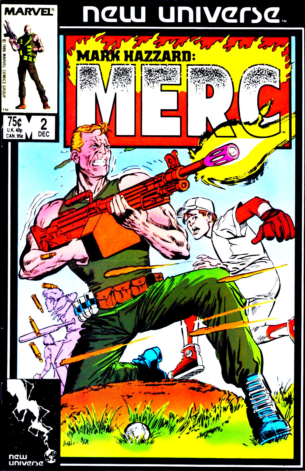 Read online Mark Hazzard: Merc comic -  Issue #2 - 1