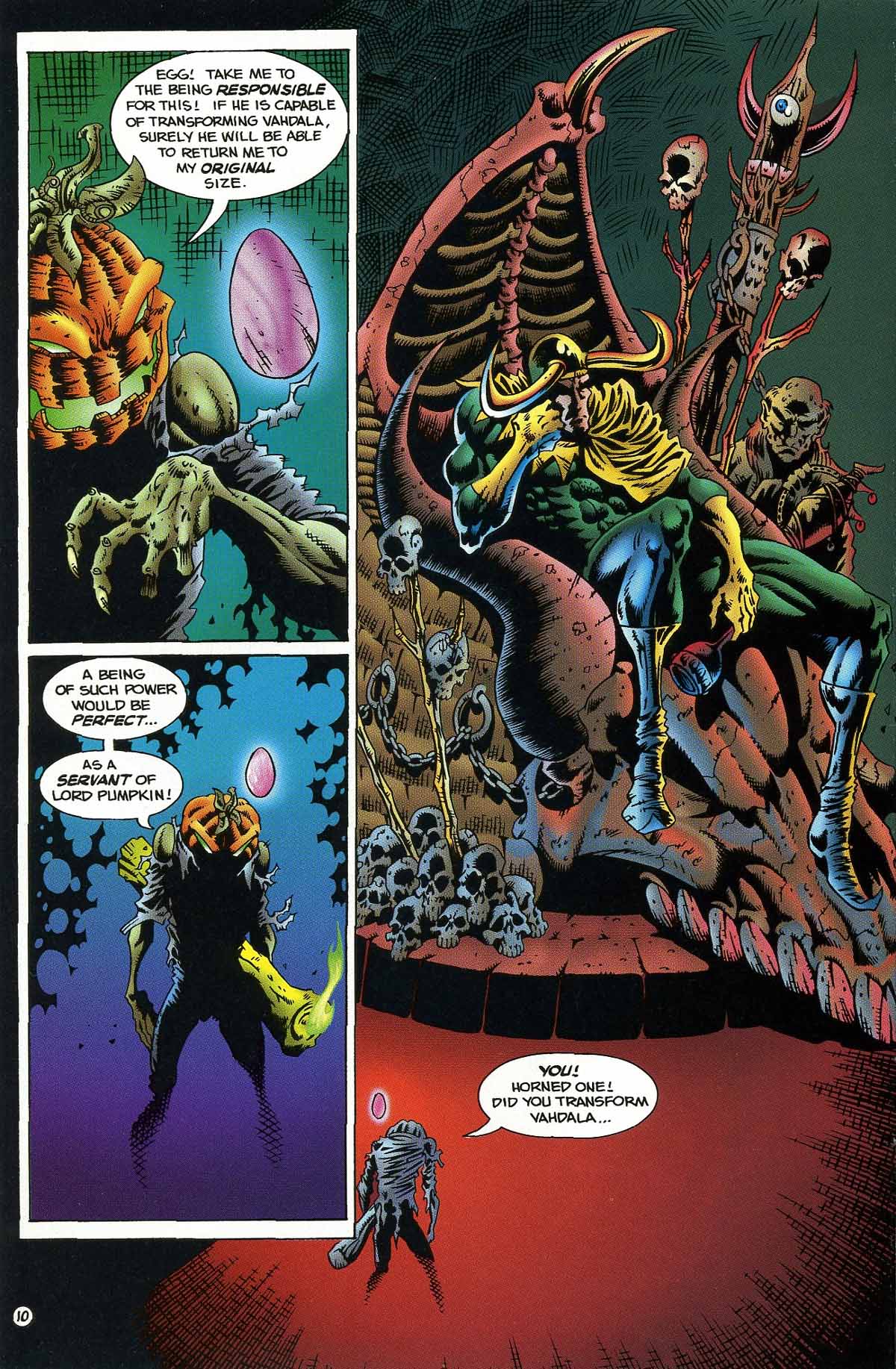 Read online Lord Pumpkin/Necromantra comic -  Issue #1 - 34