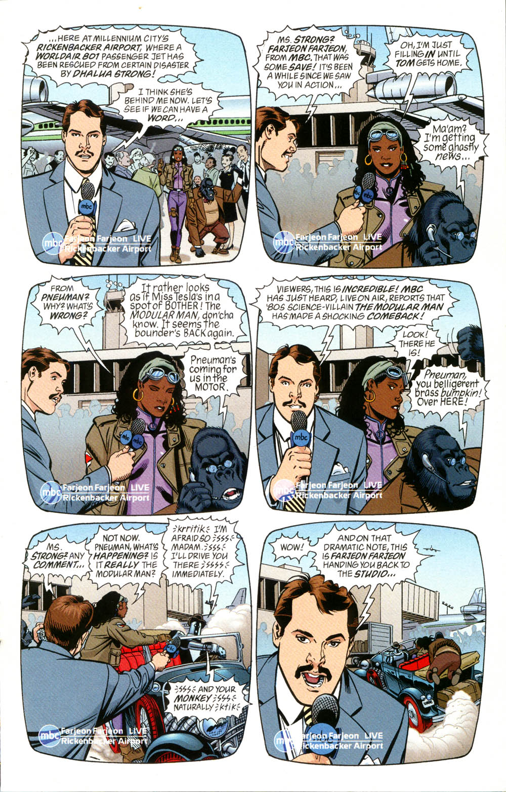 Read online Tom Strong comic -  Issue #2 - 10