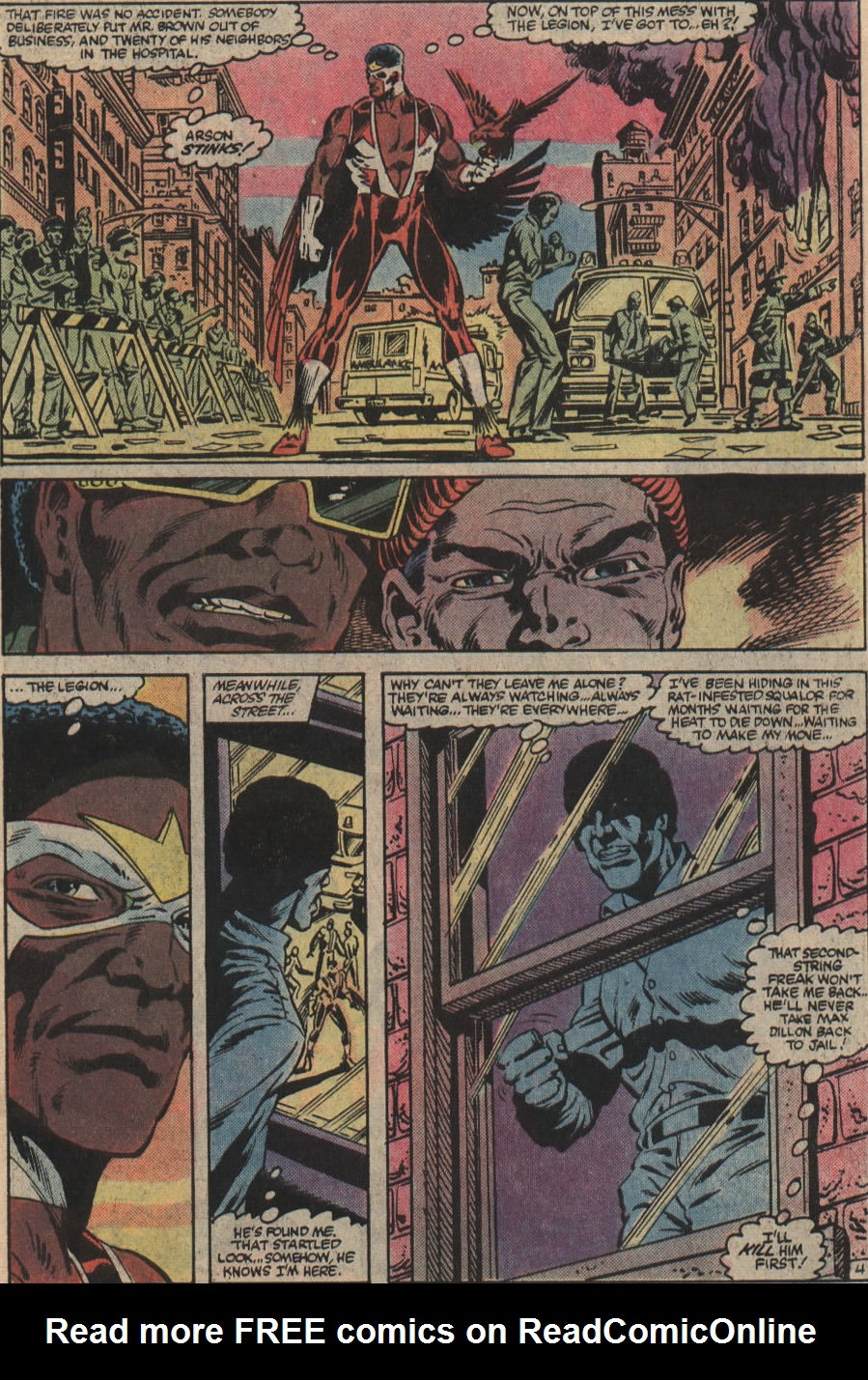 Read online Falcon (1983) comic -  Issue #3 - 5