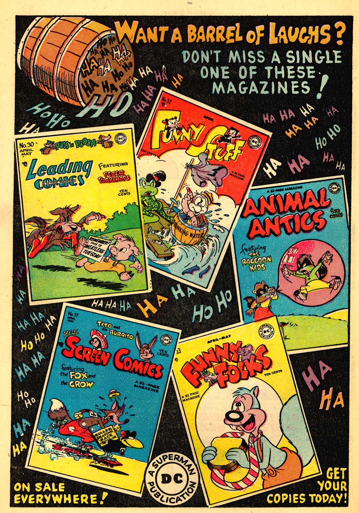 Read online Funny Folks comic -  Issue #13 - 20