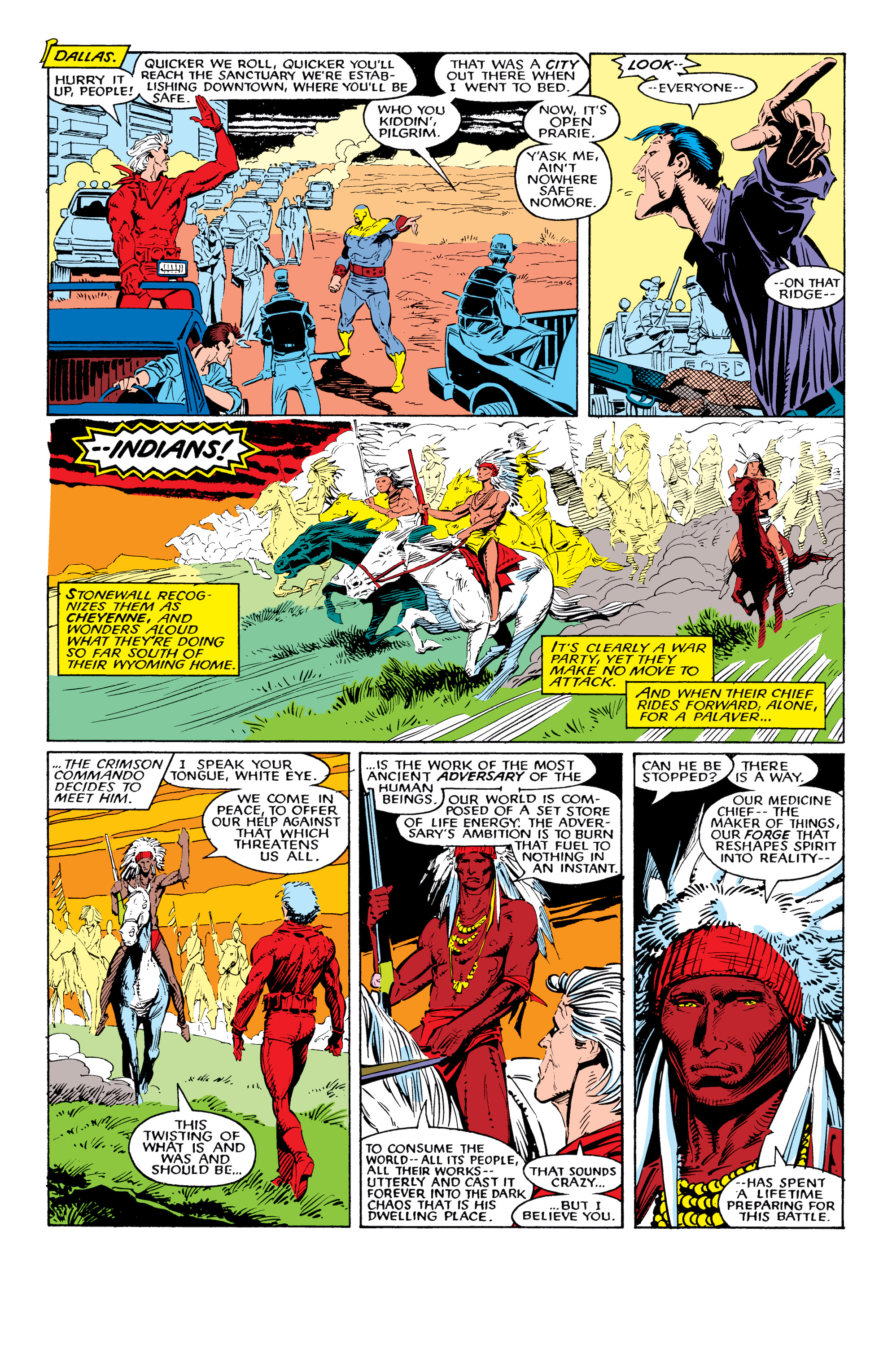 Read online X-Men Milestones: Fall of the Mutants comic -  Issue # TPB (Part 1) - 49