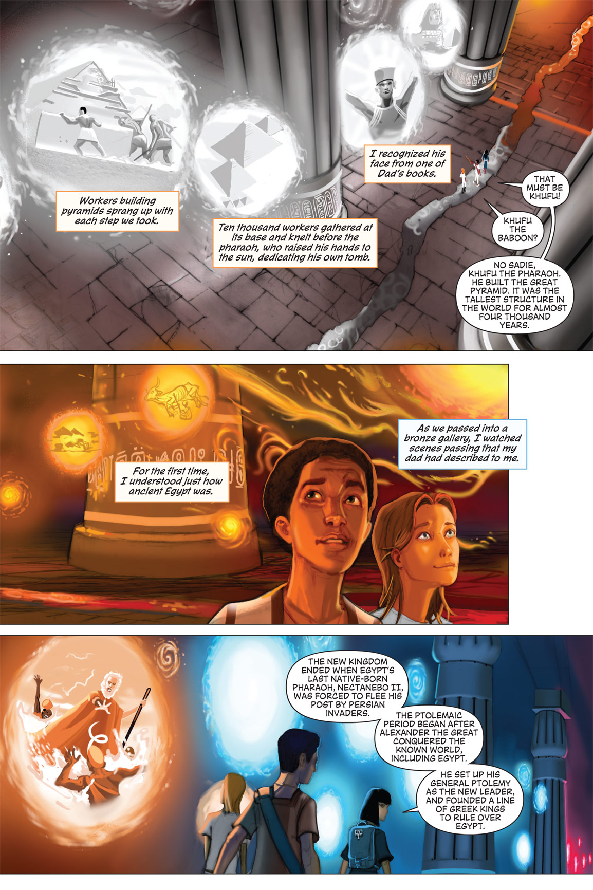 Read online The Kane Chronicles comic -  Issue # TPB 1 - 63