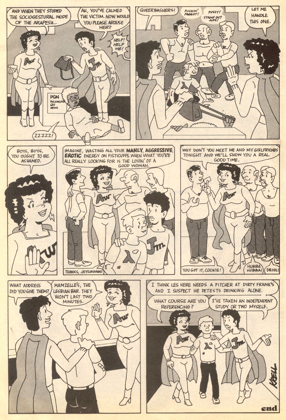 Read online Gay Comix (Gay Comics) comic -  Issue #8 - 31