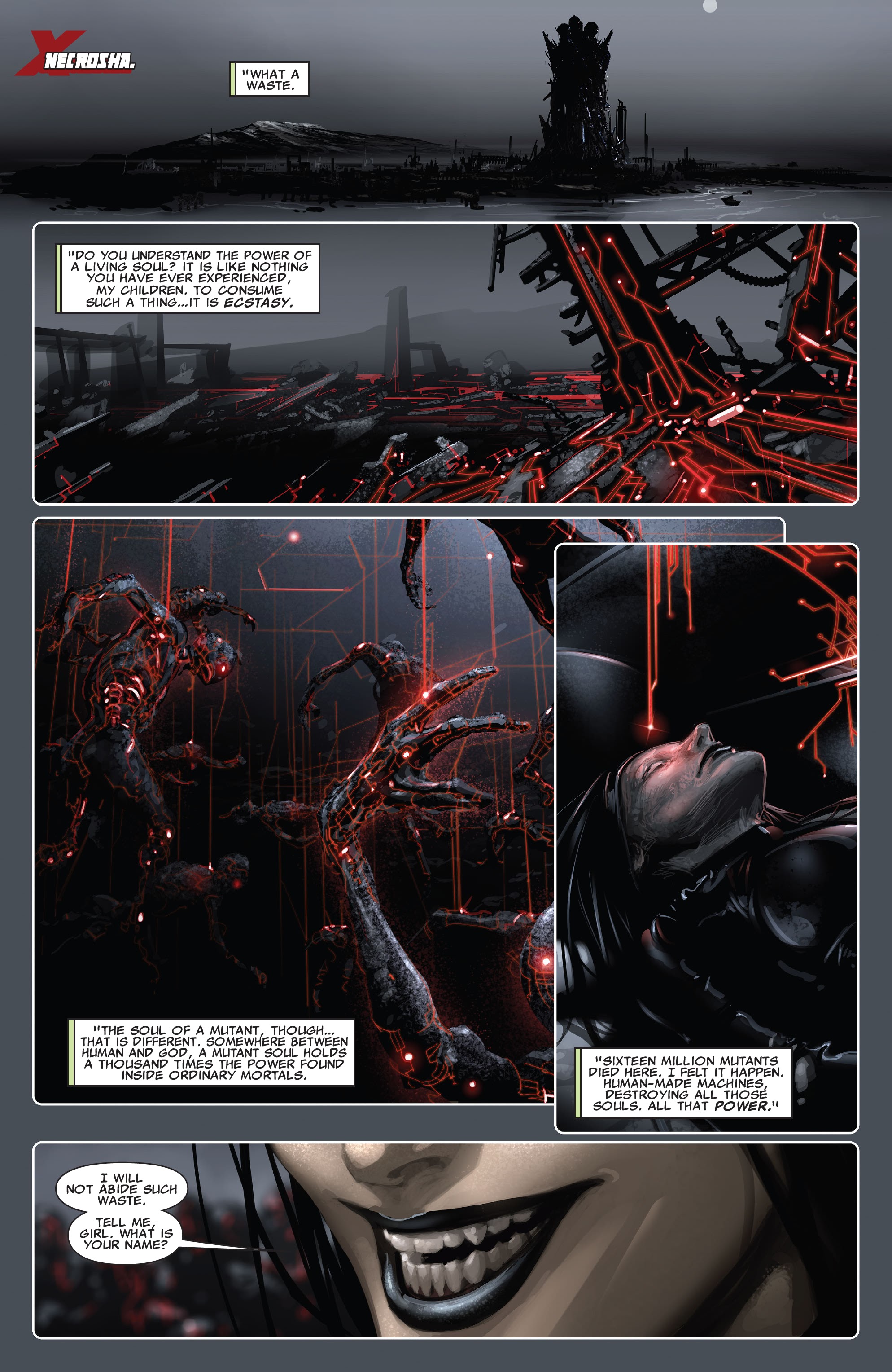 Read online X-Men Milestones: Necrosha comic -  Issue # TPB (Part 1) - 53