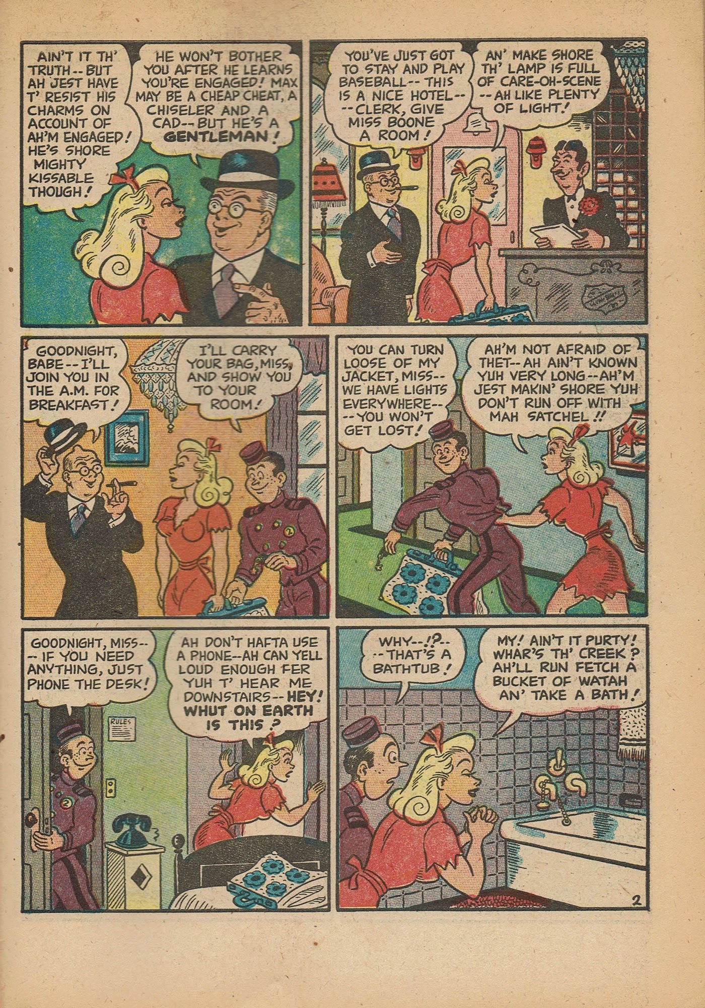 Read online Babe (1948) comic -  Issue #1 - 43