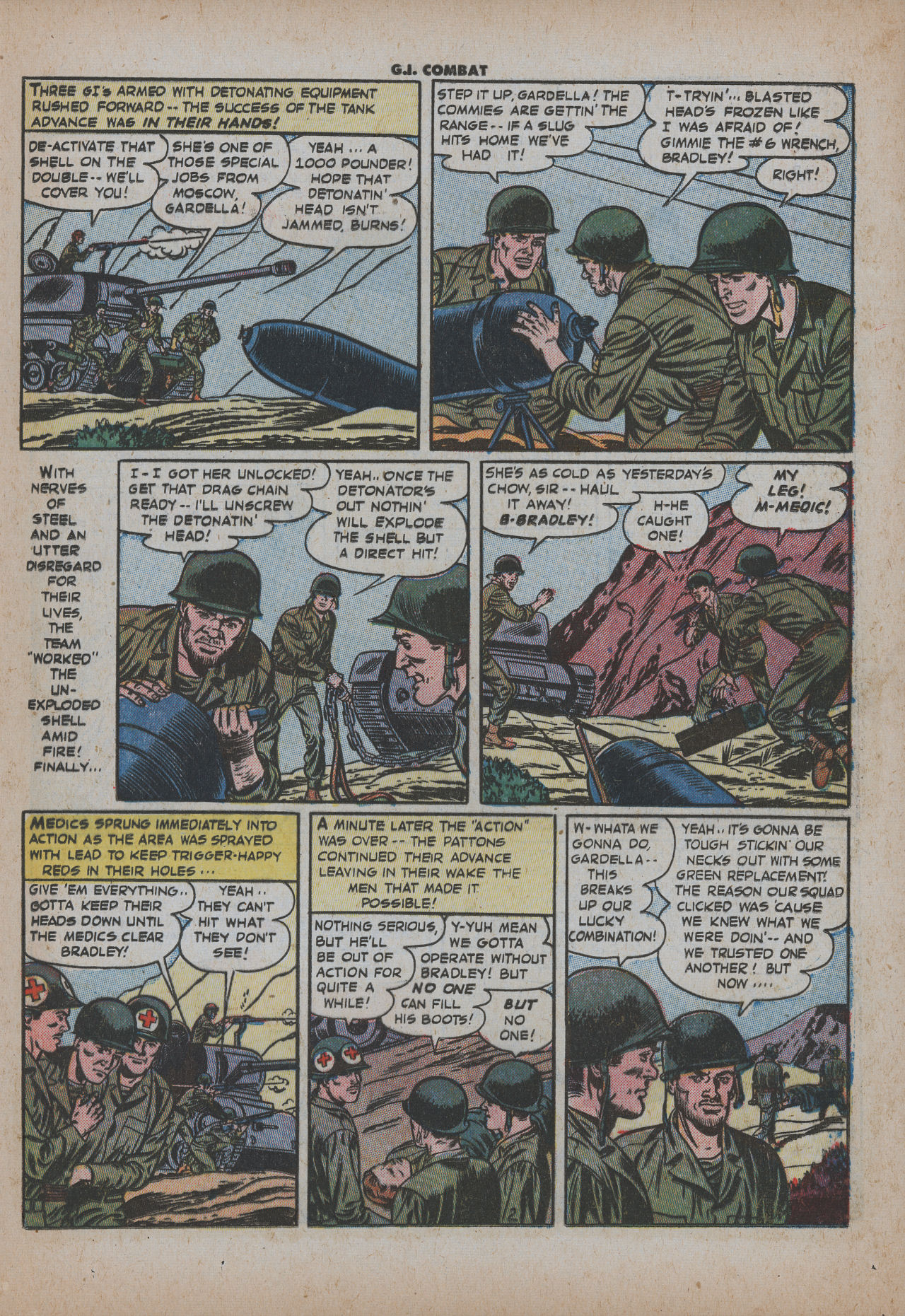 Read online G.I. Combat (1952) comic -  Issue #12 - 13