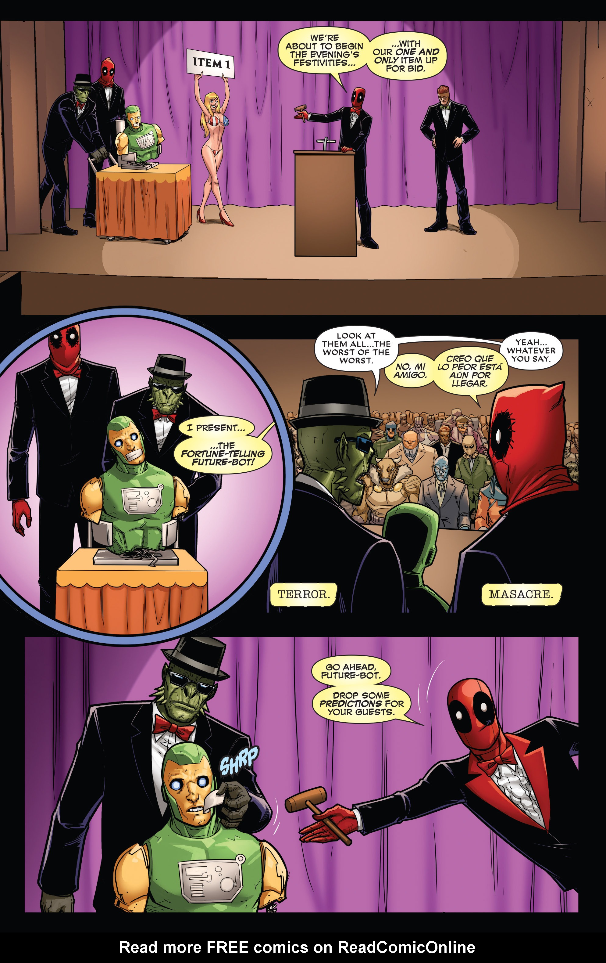 Read online Deadpool & the Mercs For Money comic -  Issue #3 - 9