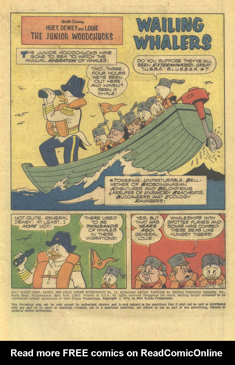 Read online Huey, Dewey, and Louie Junior Woodchucks comic -  Issue #15 - 3