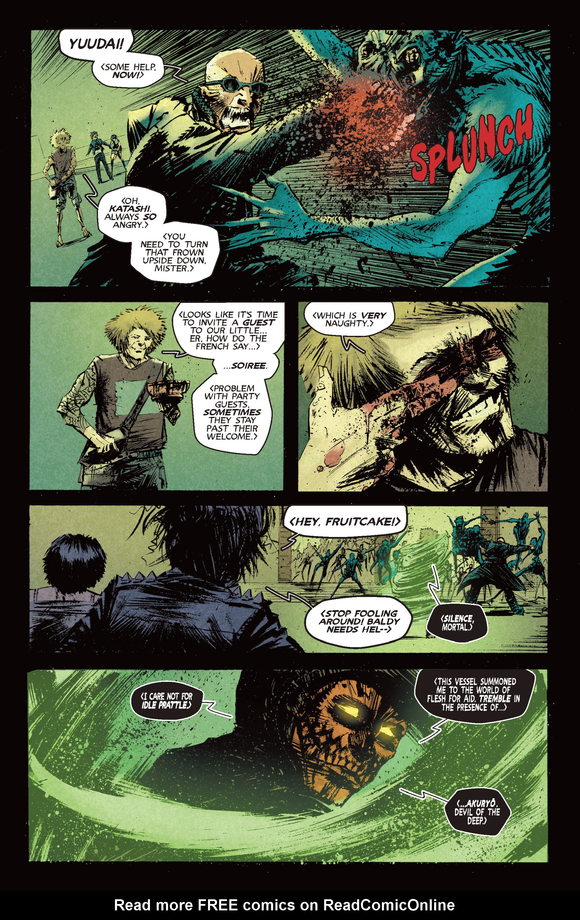 Read online Yakuza Demon Killers comic -  Issue #2 - 5