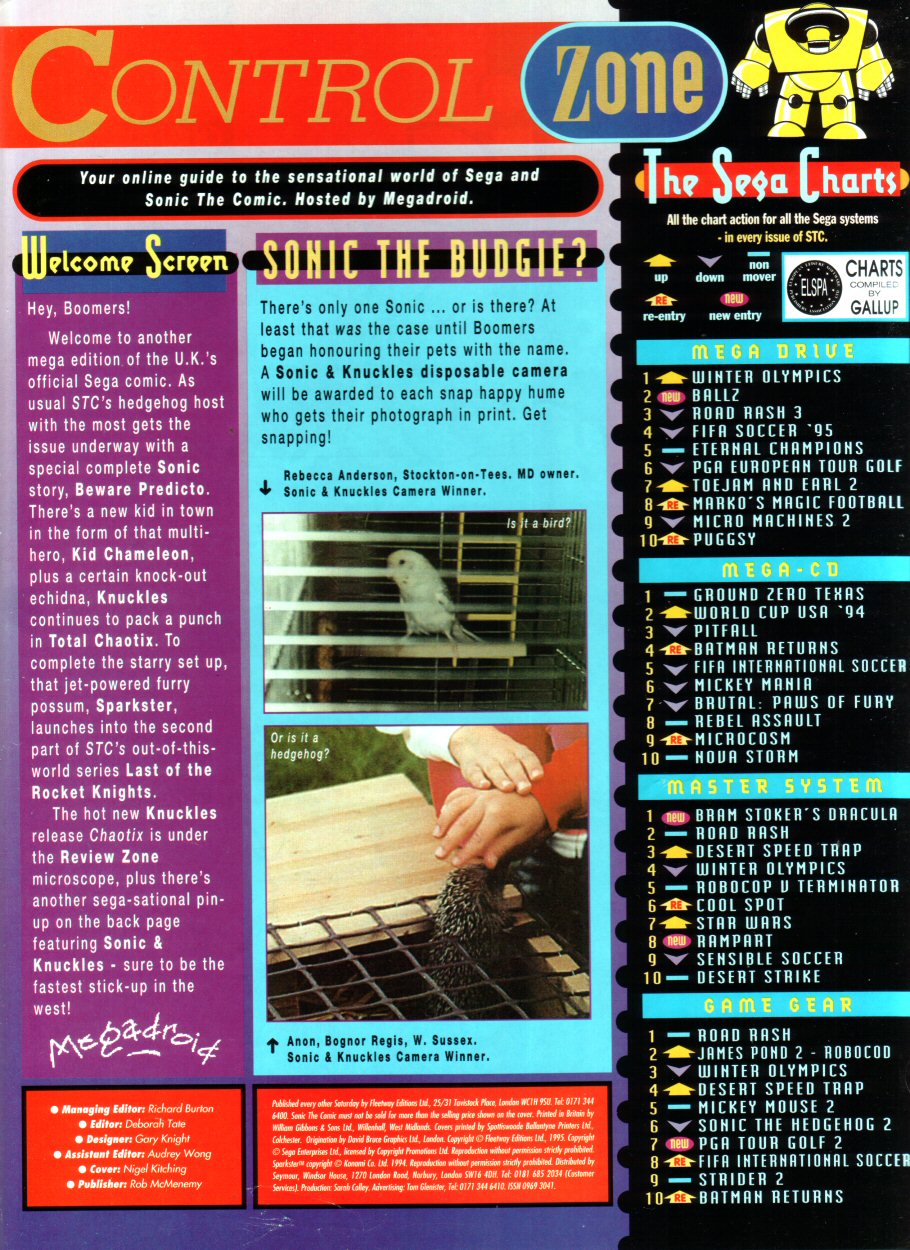 Read online Sonic the Comic comic -  Issue #54 - 2