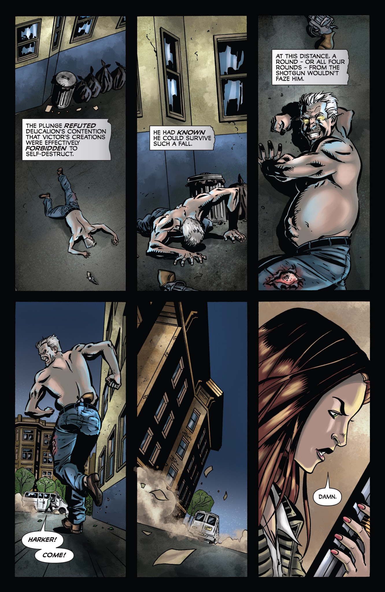 Read online Dean Koontz's Frankenstein: Prodigal Son (2010) comic -  Issue #2 - 10