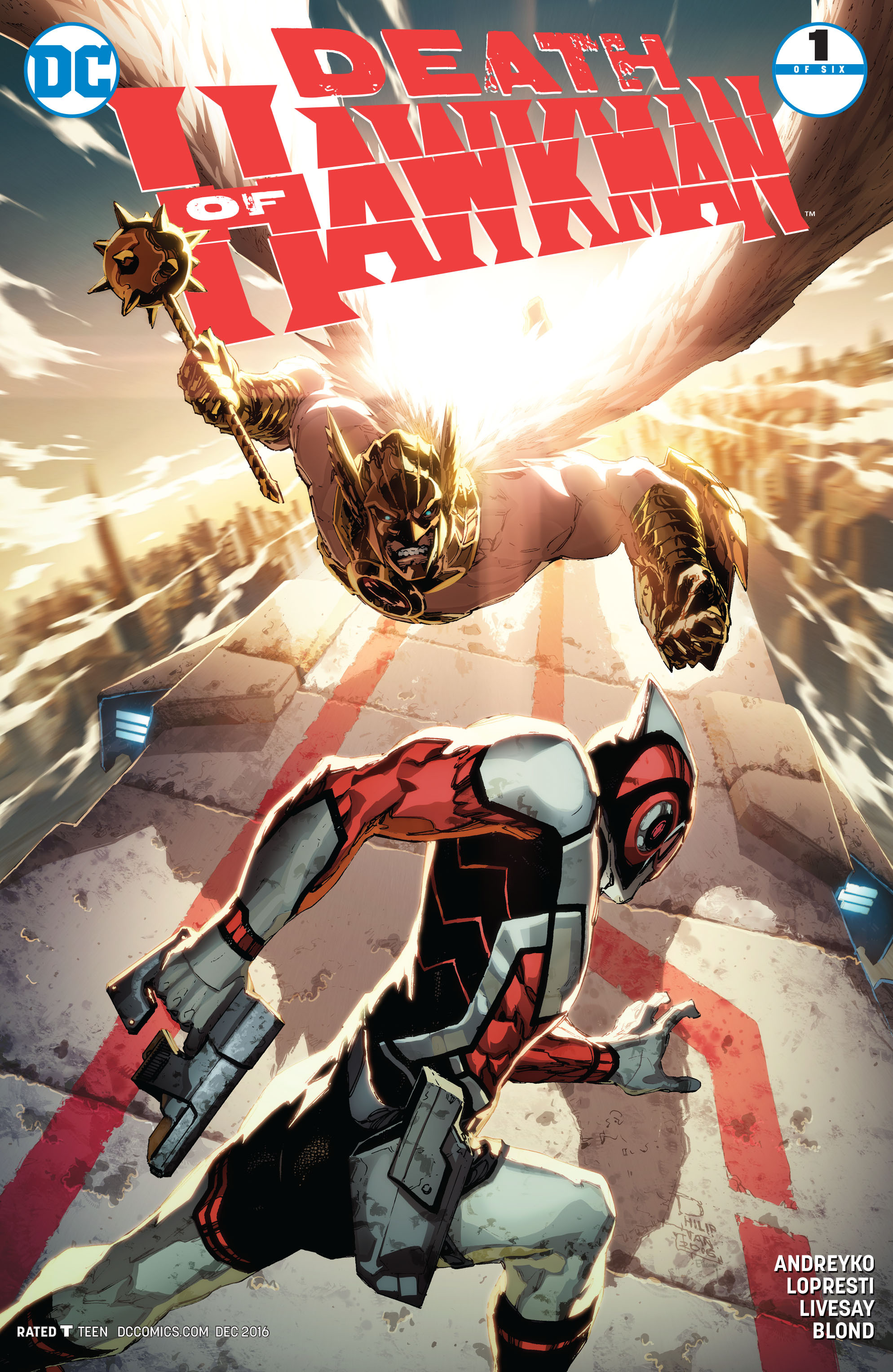 Read online Death of Hawkman comic -  Issue #1 - 3