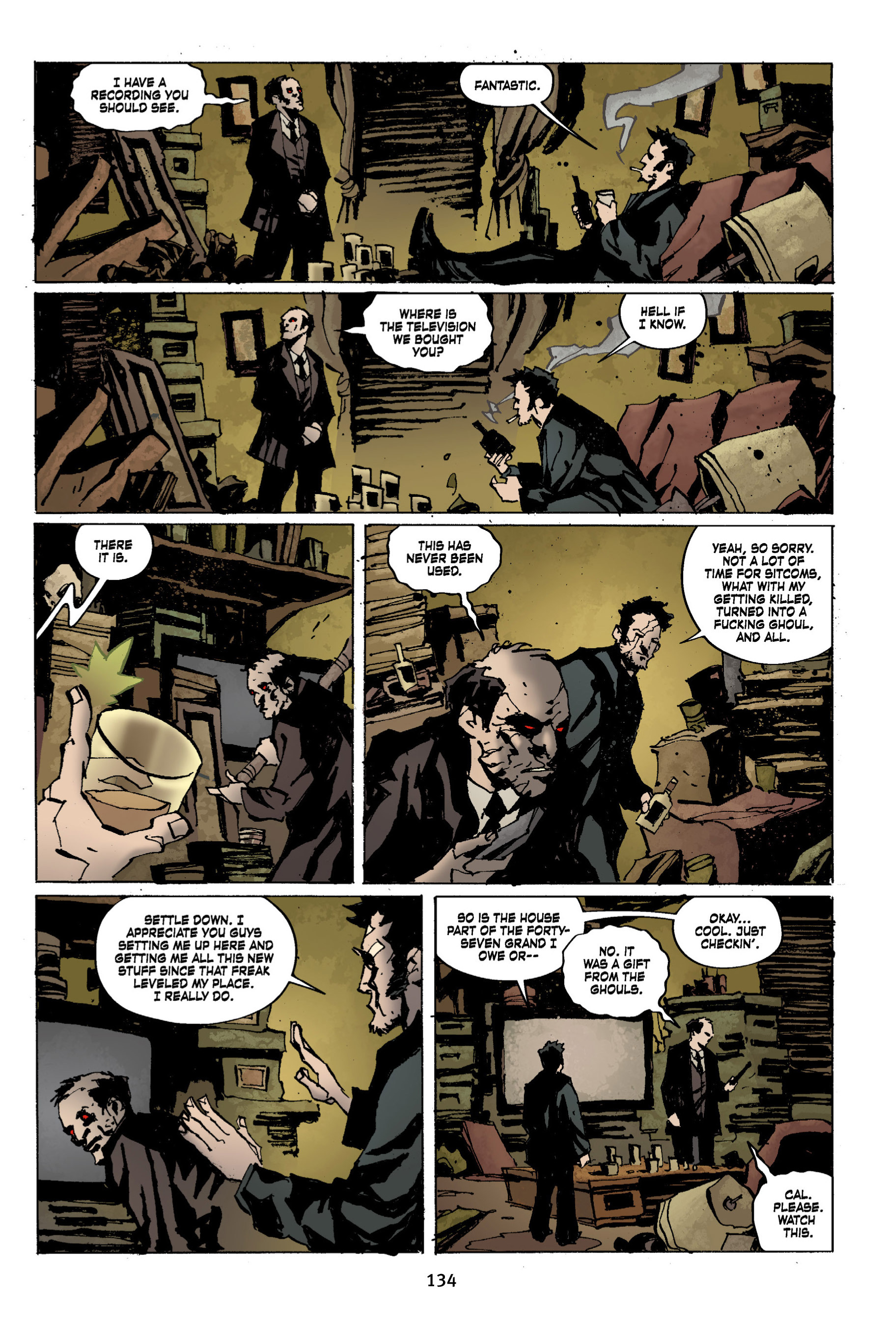 Read online Criminal Macabre Omnibus comic -  Issue # TPB 3 - 134