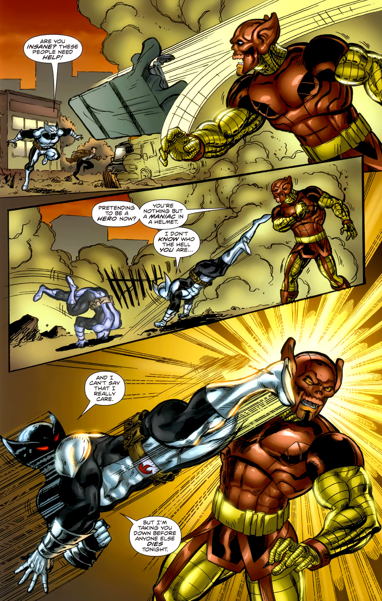 Read online ShadowHawk (2010) comic -  Issue #1 - 9