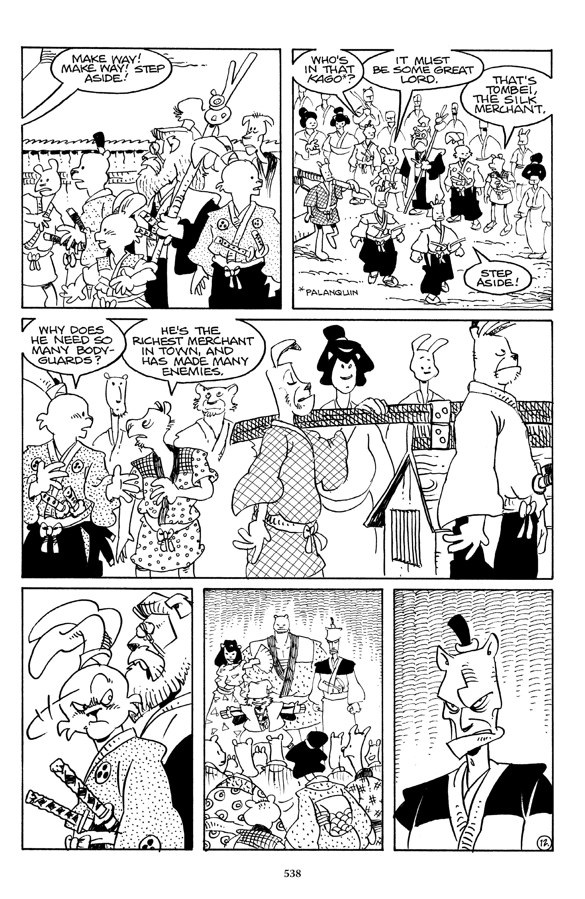 Read online The Usagi Yojimbo Saga comic -  Issue # TPB 4 - 534