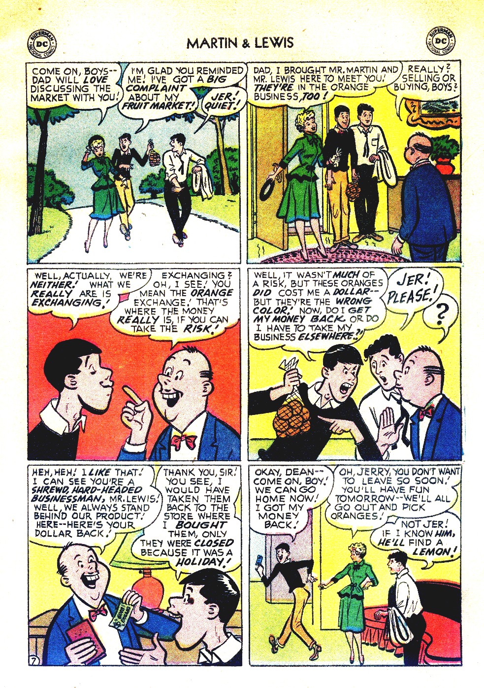 Read online The Adventures of Dean Martin and Jerry Lewis comic -  Issue #24 - 9