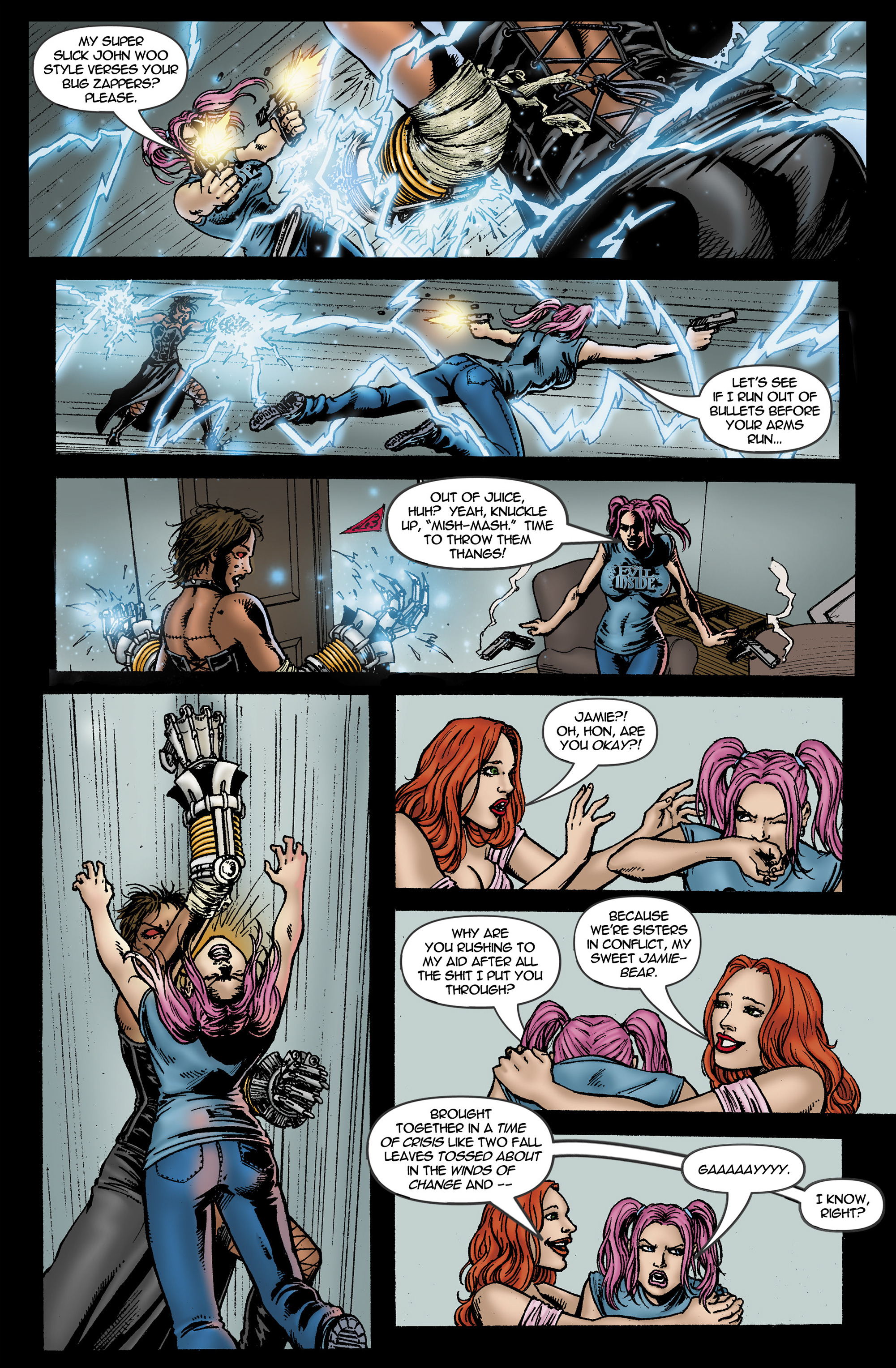 Read online Chaos Campus: Sorority Girls Vs. Zombies comic -  Issue #15 - 15