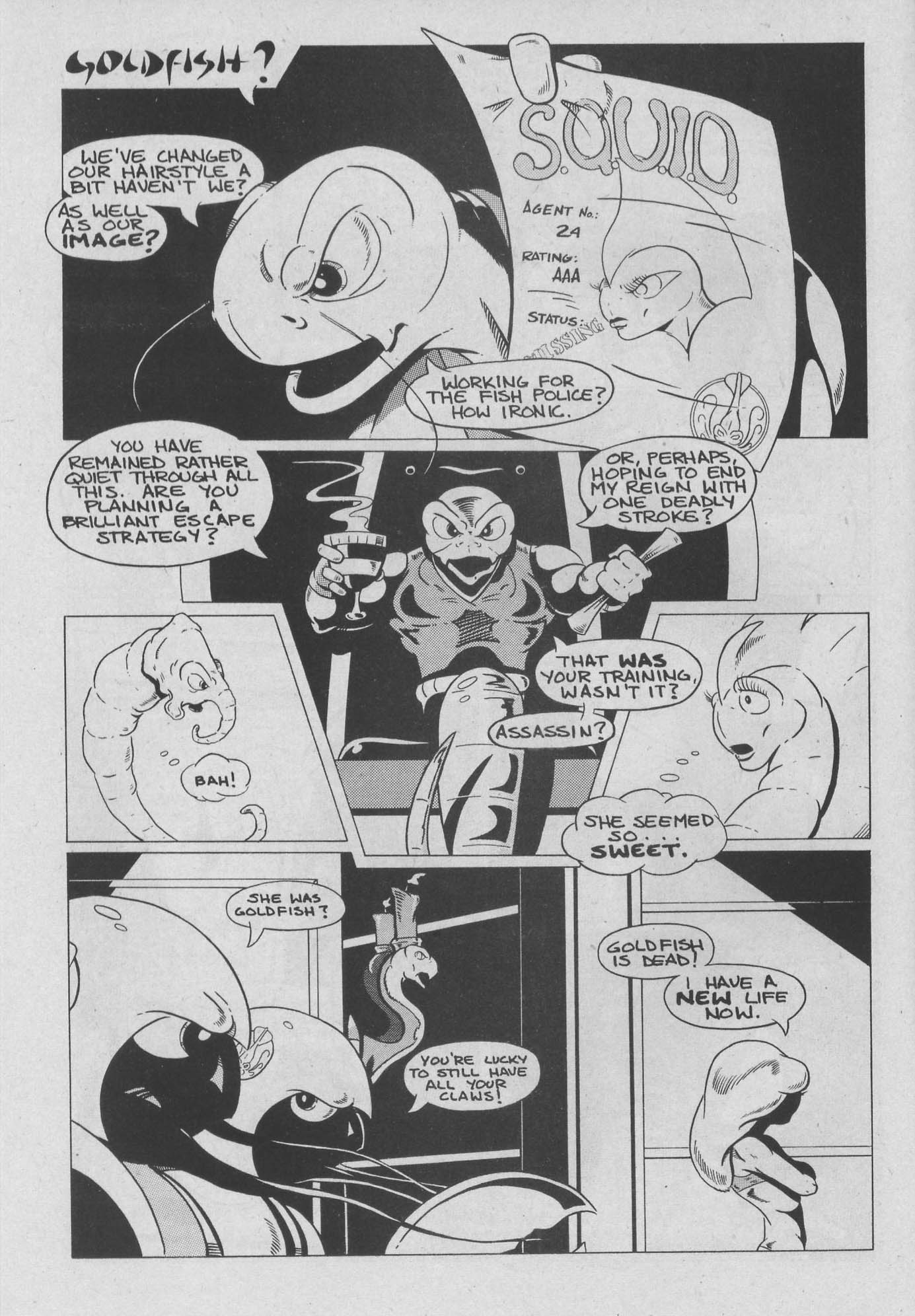 Read online The Fish Police comic -  Issue #2 - 14