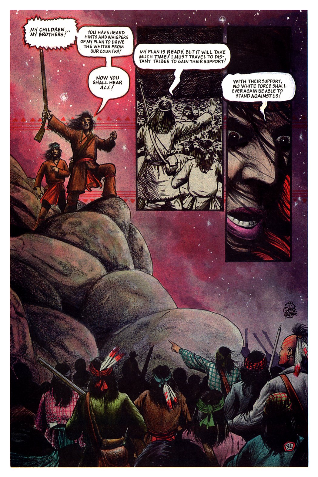 Read online Allen W. Eckert's Tecumseh! comic -  Issue # Full - 36