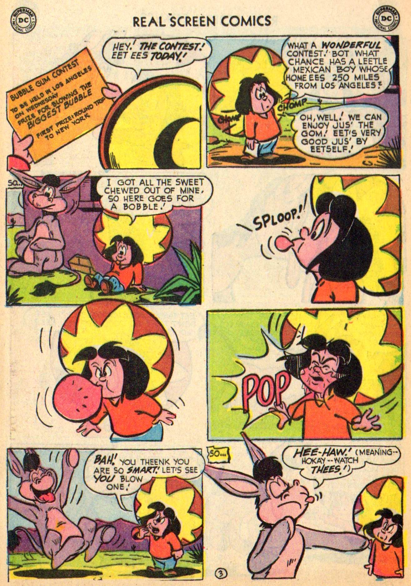 Read online Real Screen Comics comic -  Issue #74 - 12