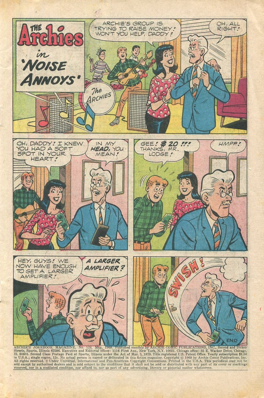 Read online Archie's Joke Book Magazine comic -  Issue #124 - 3
