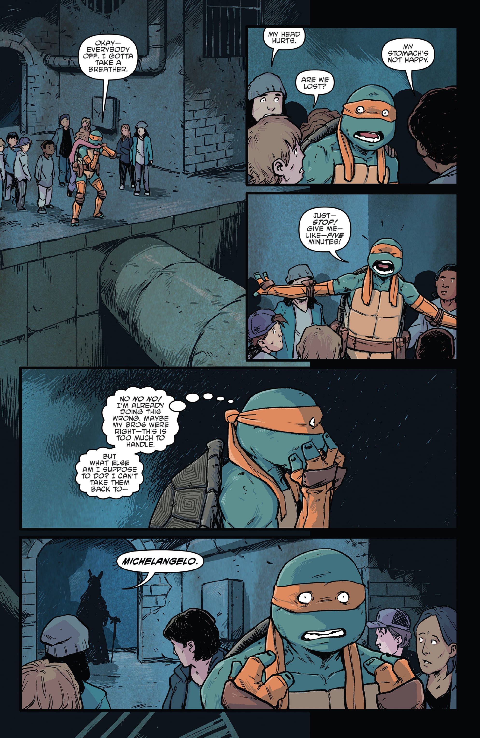 Read online Teenage Mutant Ninja Turtles: Best Of comic -  Issue # Michelangelo - 78