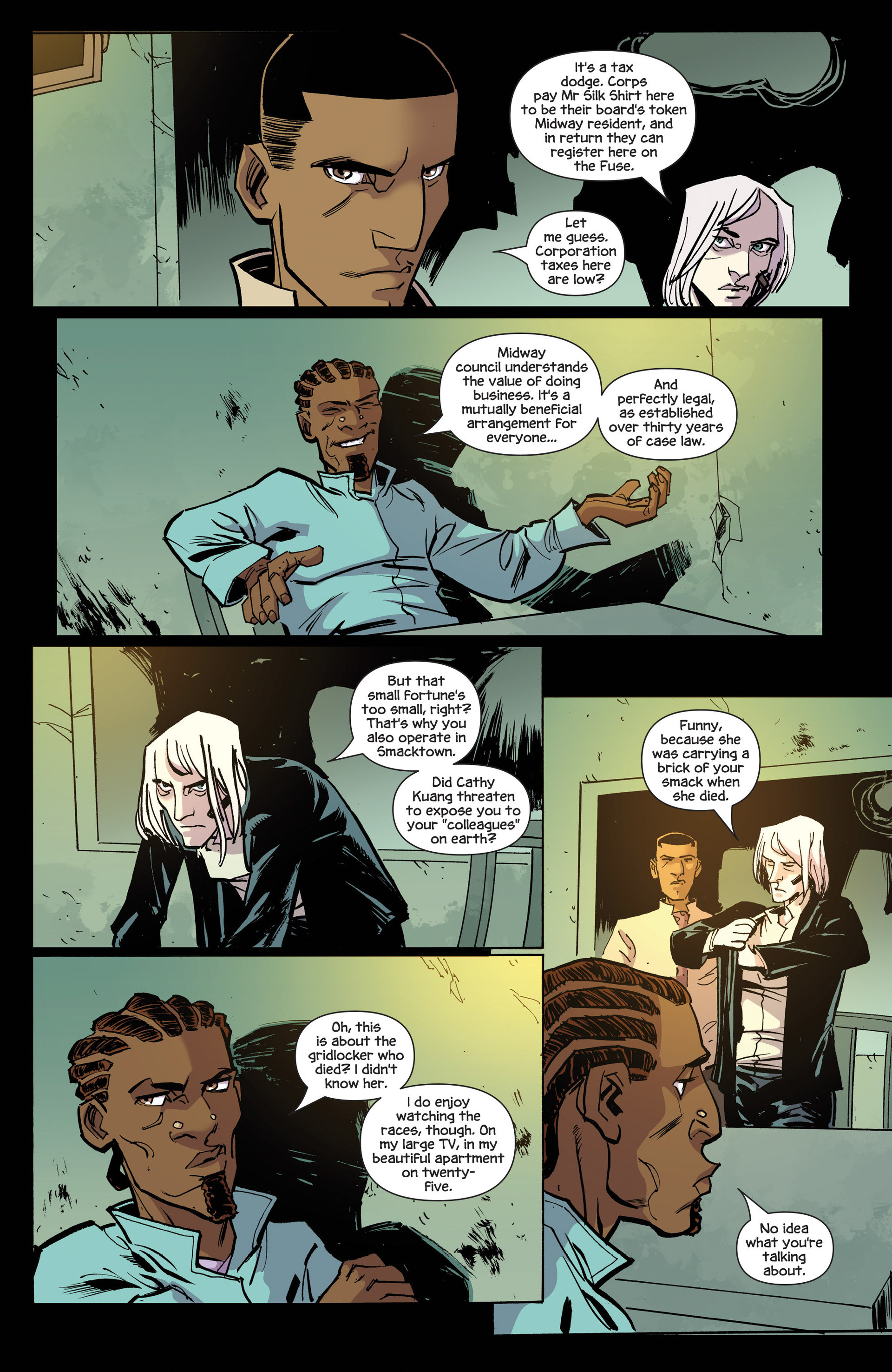 Read online The Fuse comic -  Issue #9 - 14